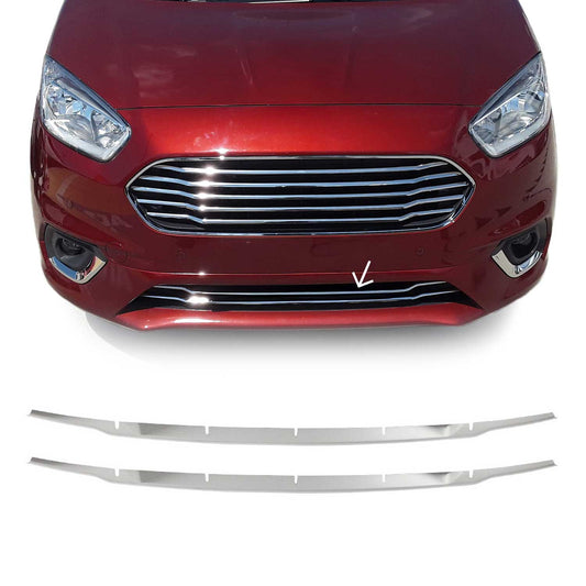 Benzi decorative grilă auto pentru Ford Tourneo Connect 2018-2021, cromate, 2x