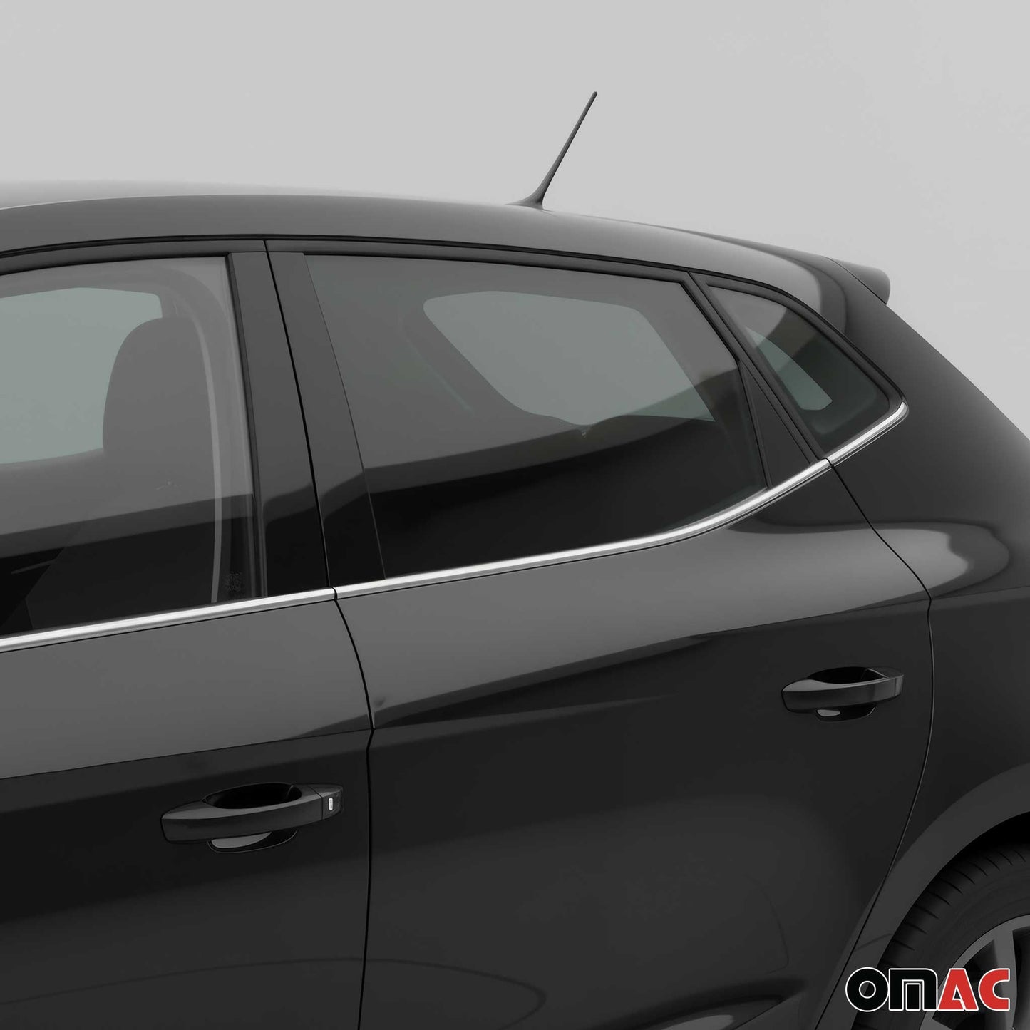 Fensterleisten Zierleisten für Seat Ibiza 2017-2025 Schrägheck 5tür Chrom 8tlg