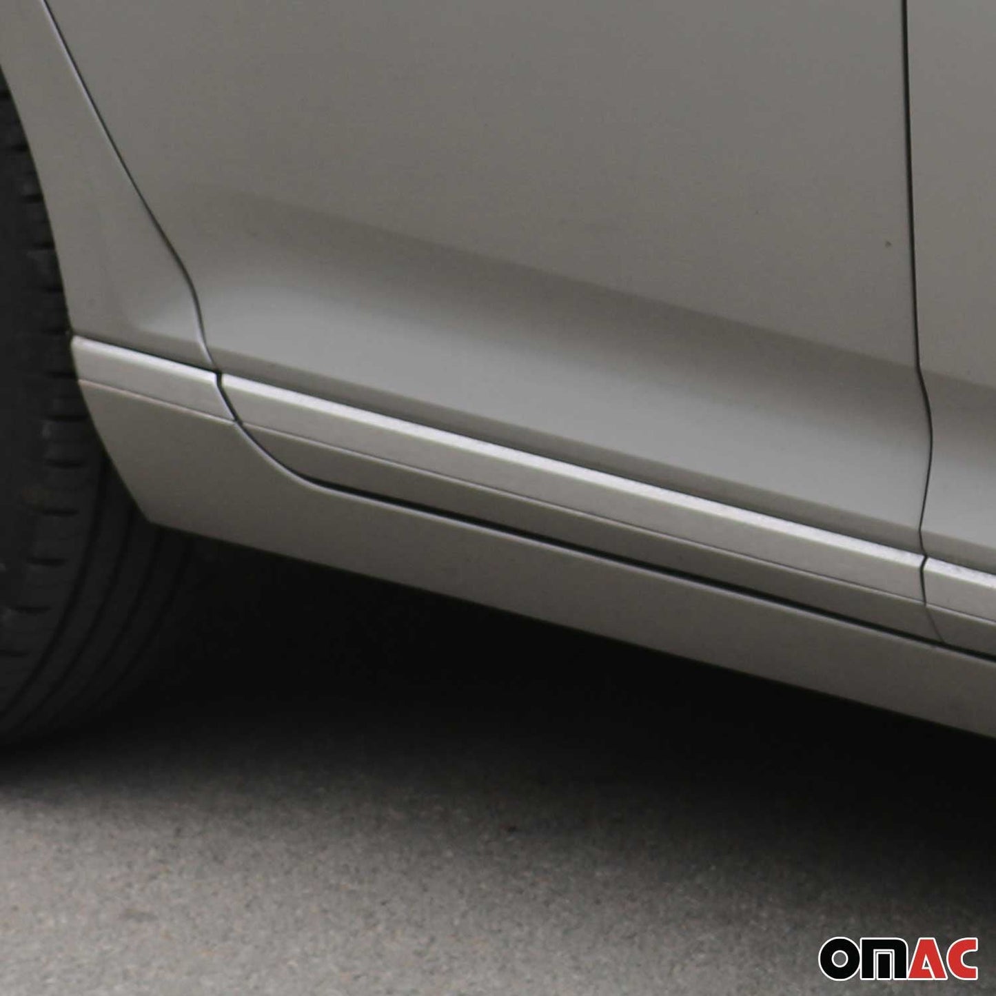 Seitentürleiste Türschutzleiste für VW Passat Variant B8 2015-2019 Edelstahl 8x