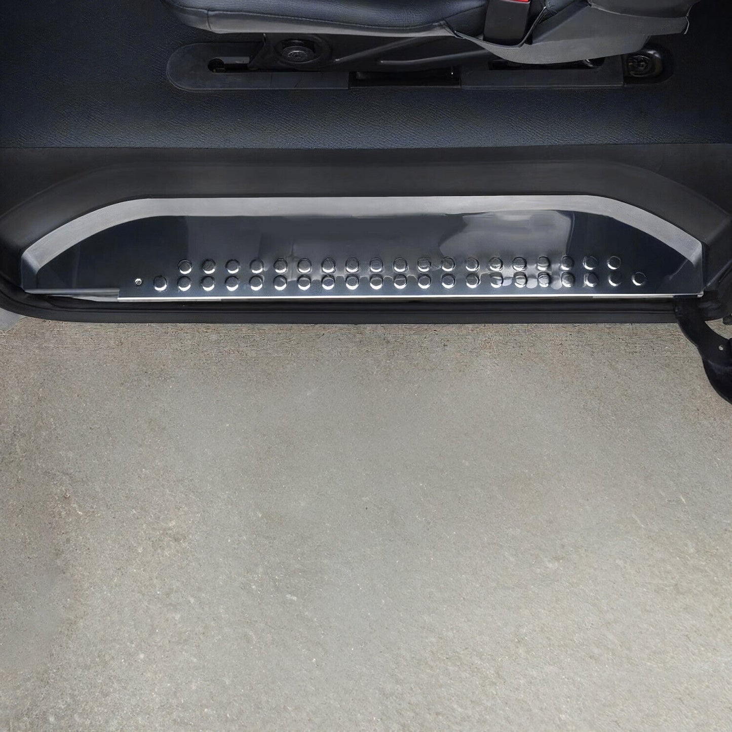 Protecții prag cromate pentru Mercedes Viano W639 2003-2014, oțel inoxidabil