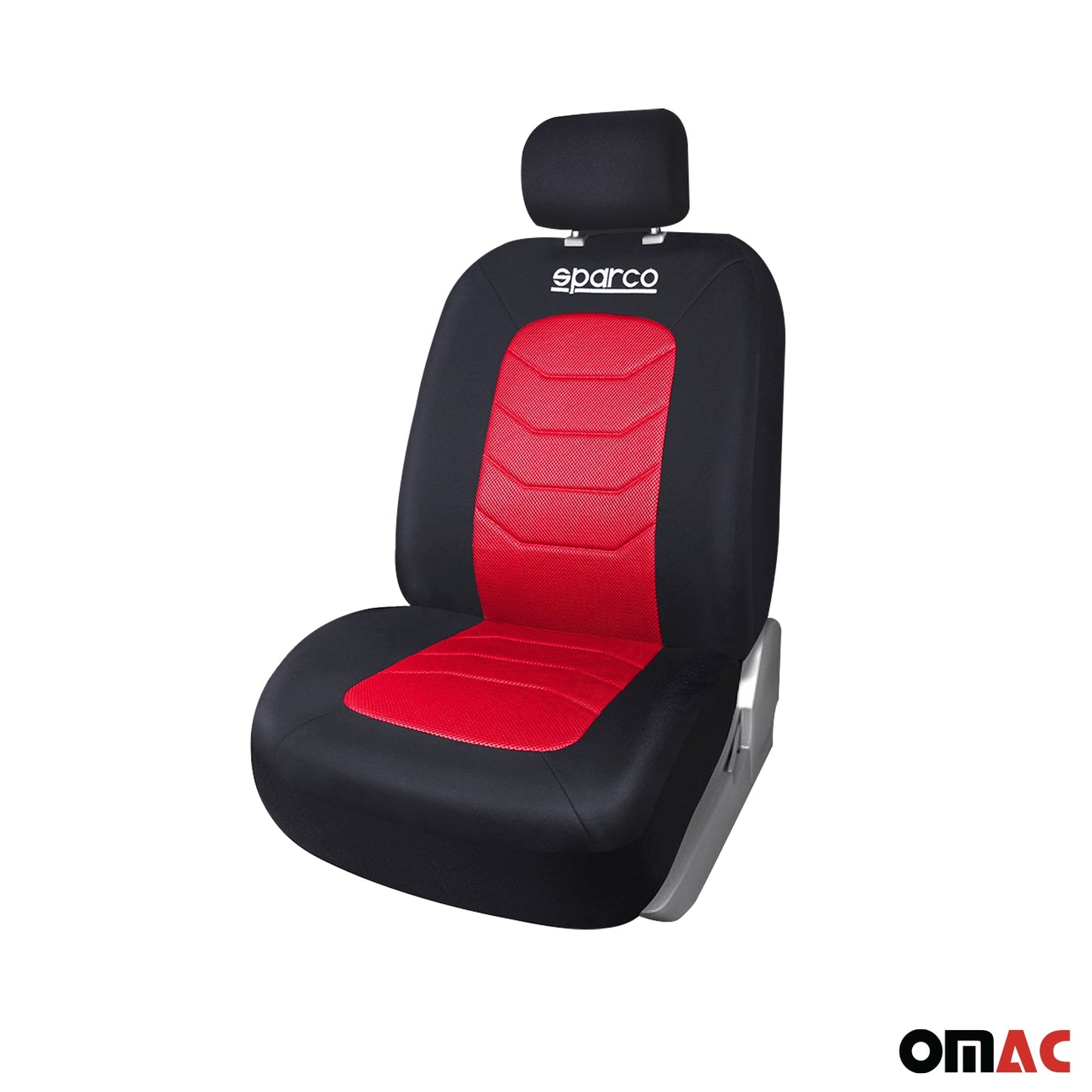 SPARCO Sitzbezüge Schonbezüge Autositzbezüge Universell Rot Vorne Hinten