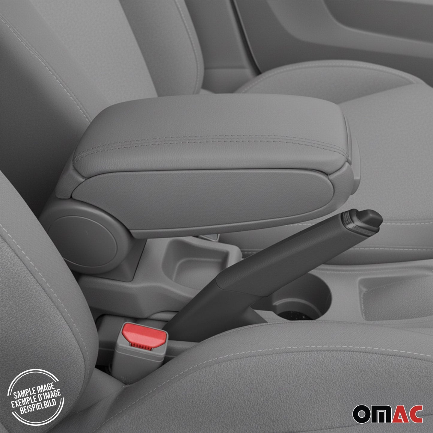 Mittelarmlehne Armlehne Mittelkonsole für VW Golf 4 Bora 1998-2004 PU-Leder Grau