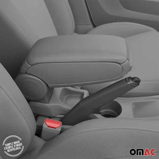 Mittelarmlehne Armlehne Mittelkonsole für VW Golf 4 Bora 1998-2004 PU-Leder Grau