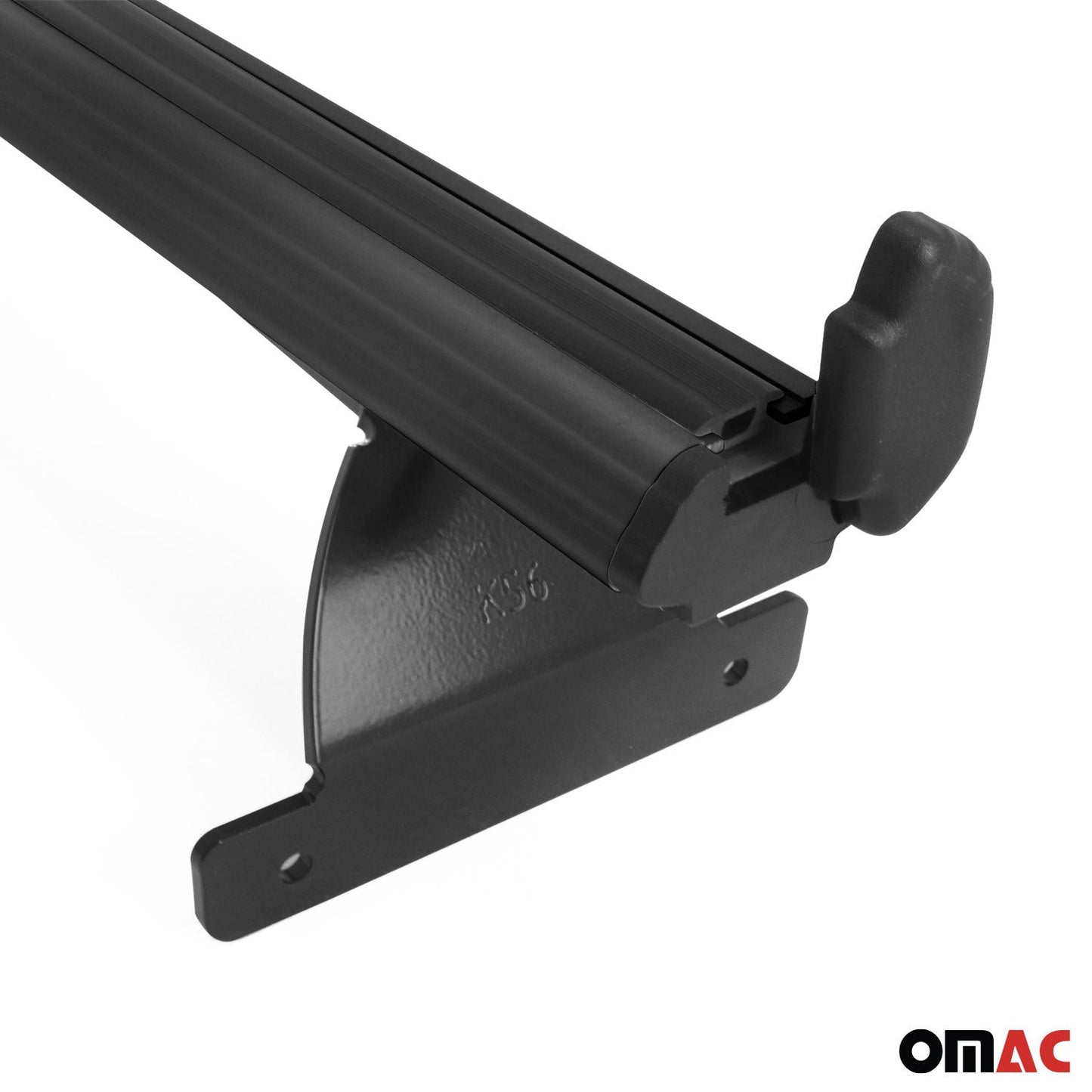 Dachträger Grundtäger für Jeep Compass 2017-2025 75kg Aluminium Schwarz 2 tlg