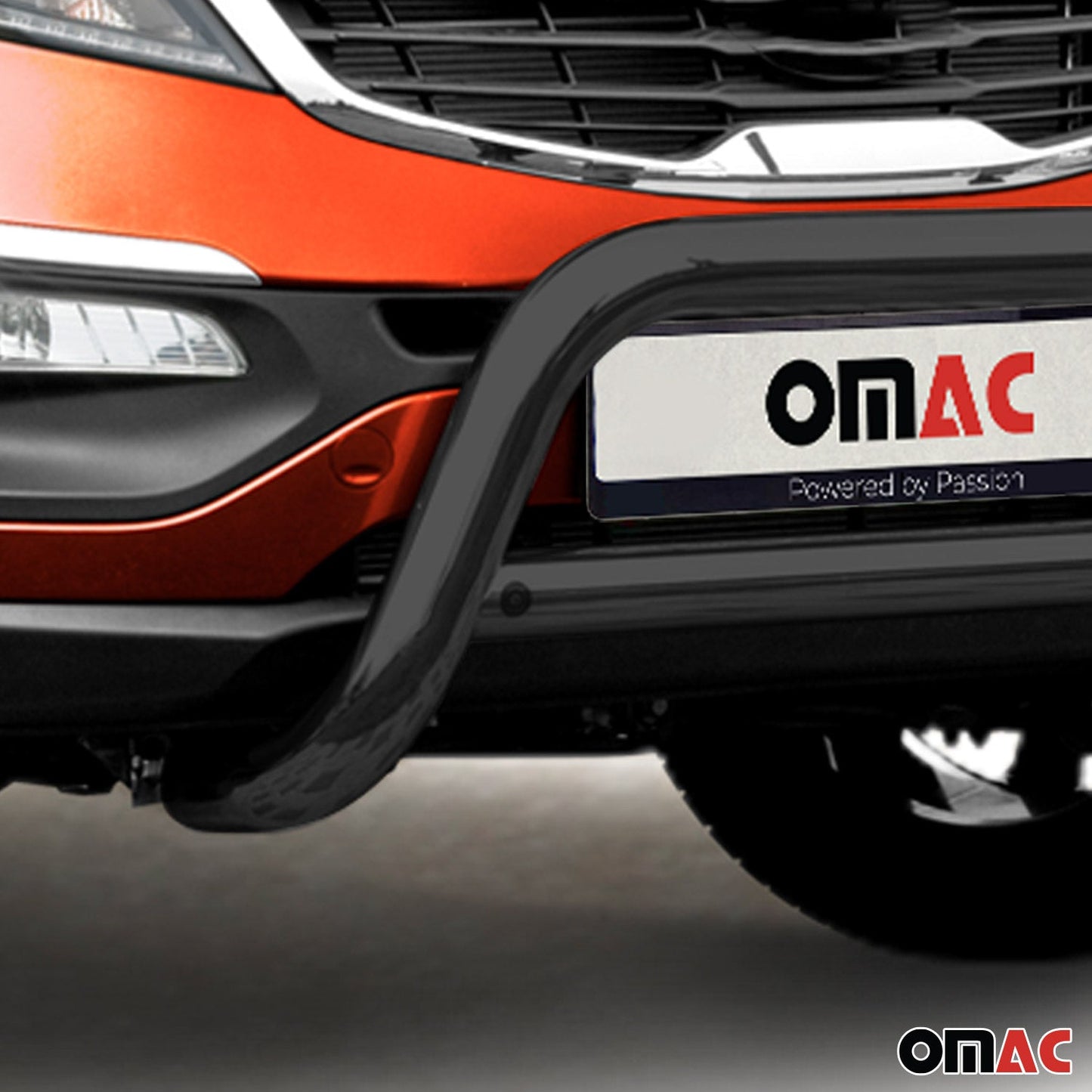 Bară de protecție/buton față pentru Kia Sportage 2010-2015 cu ABE (omologare de tip germană) Negru oțel