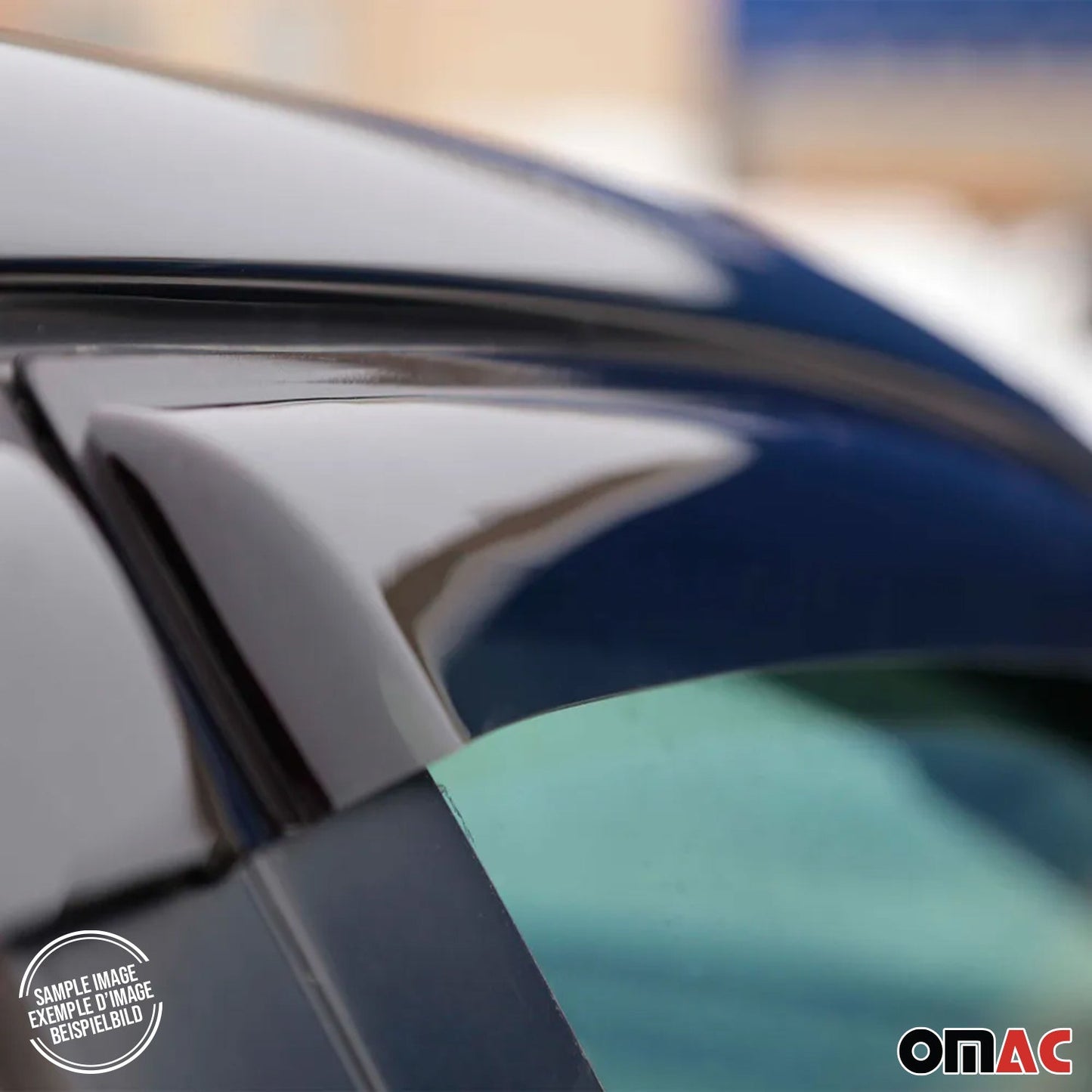 4x Windabweiser Regenabweiser für Skoda Octavia 2019-2025 Acryl Dunkel