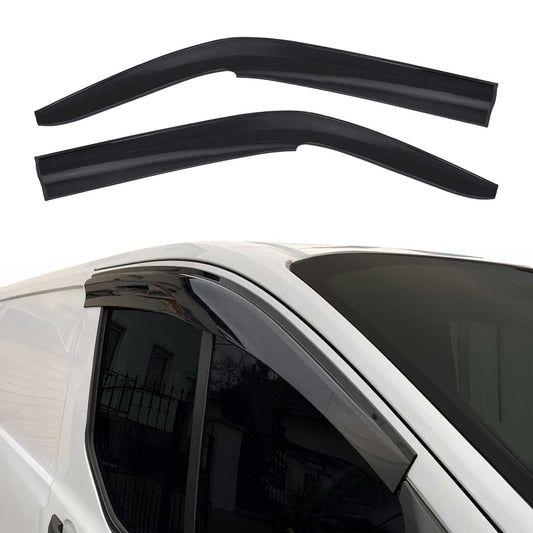 2x Windabweiser Regenabweiser für VW Transporter T5 2003-2015 Acryl Dunkel