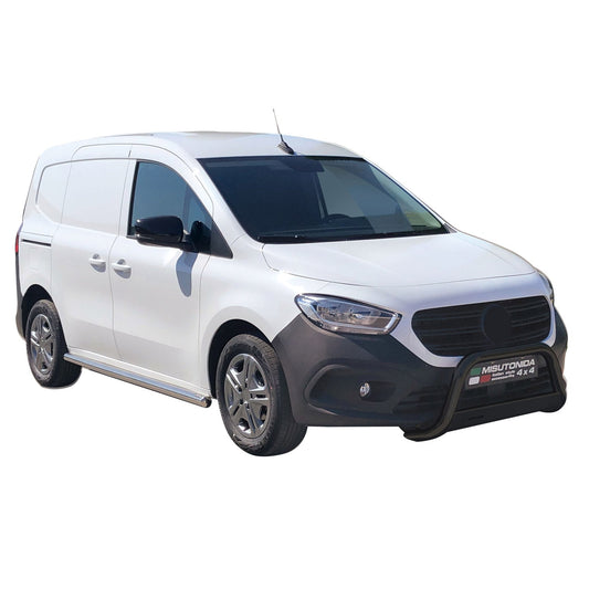 Bară de protecție/buton față pentru Mercedes Citan L2 2021-2025 ø63mm oțel negru