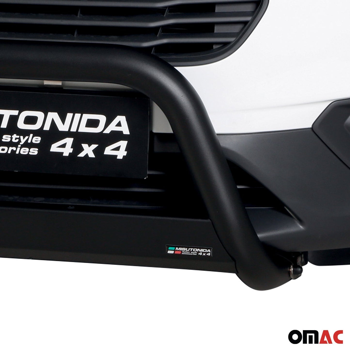 Frontbügel Frontschutzbügel für Ford Transit Courier 2018-2021 Schwarz Ø 63 mm