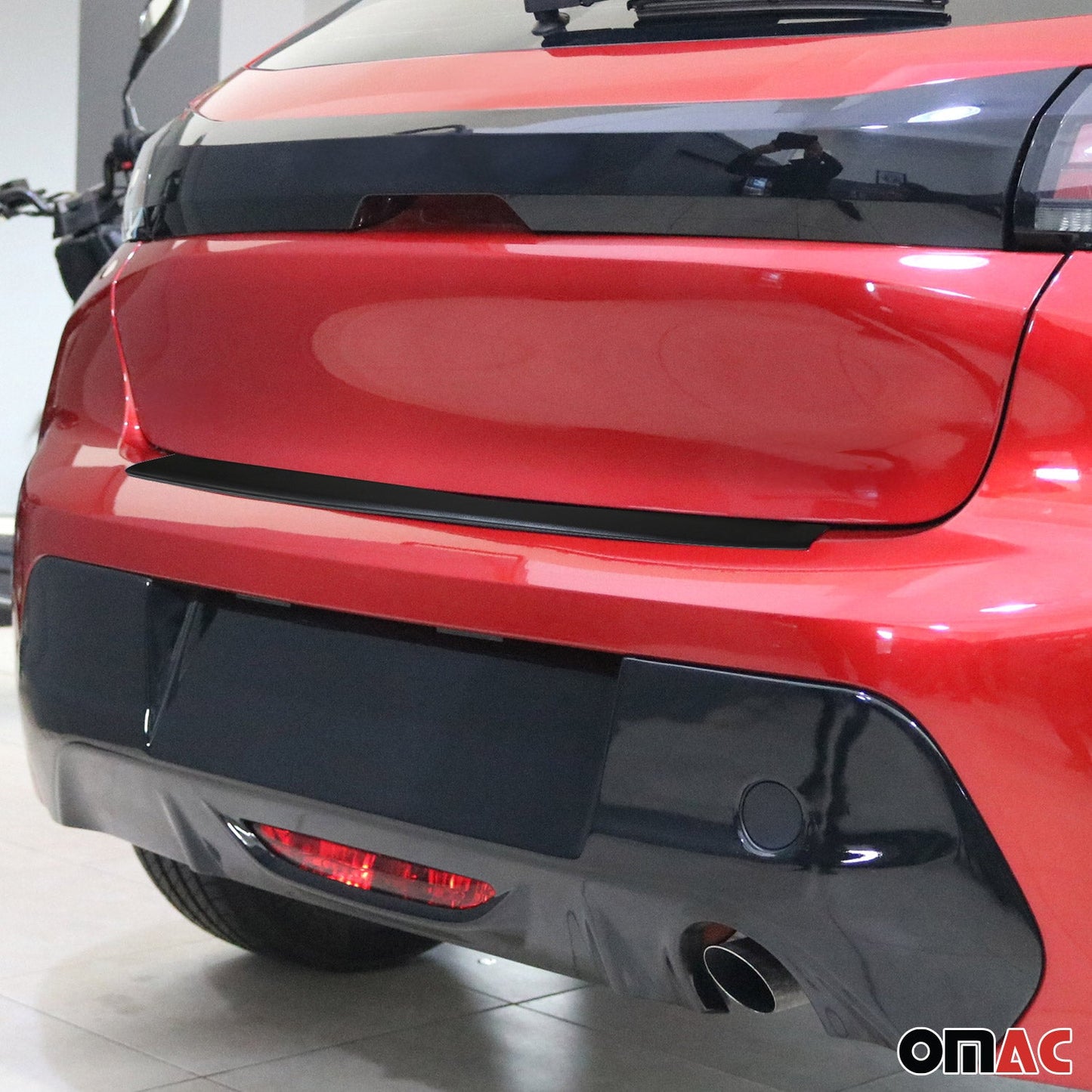 Ladekantenschutz Stoßstangenschutz für Peugeot 208 2020-2025 ABS Schwarz 1tlg