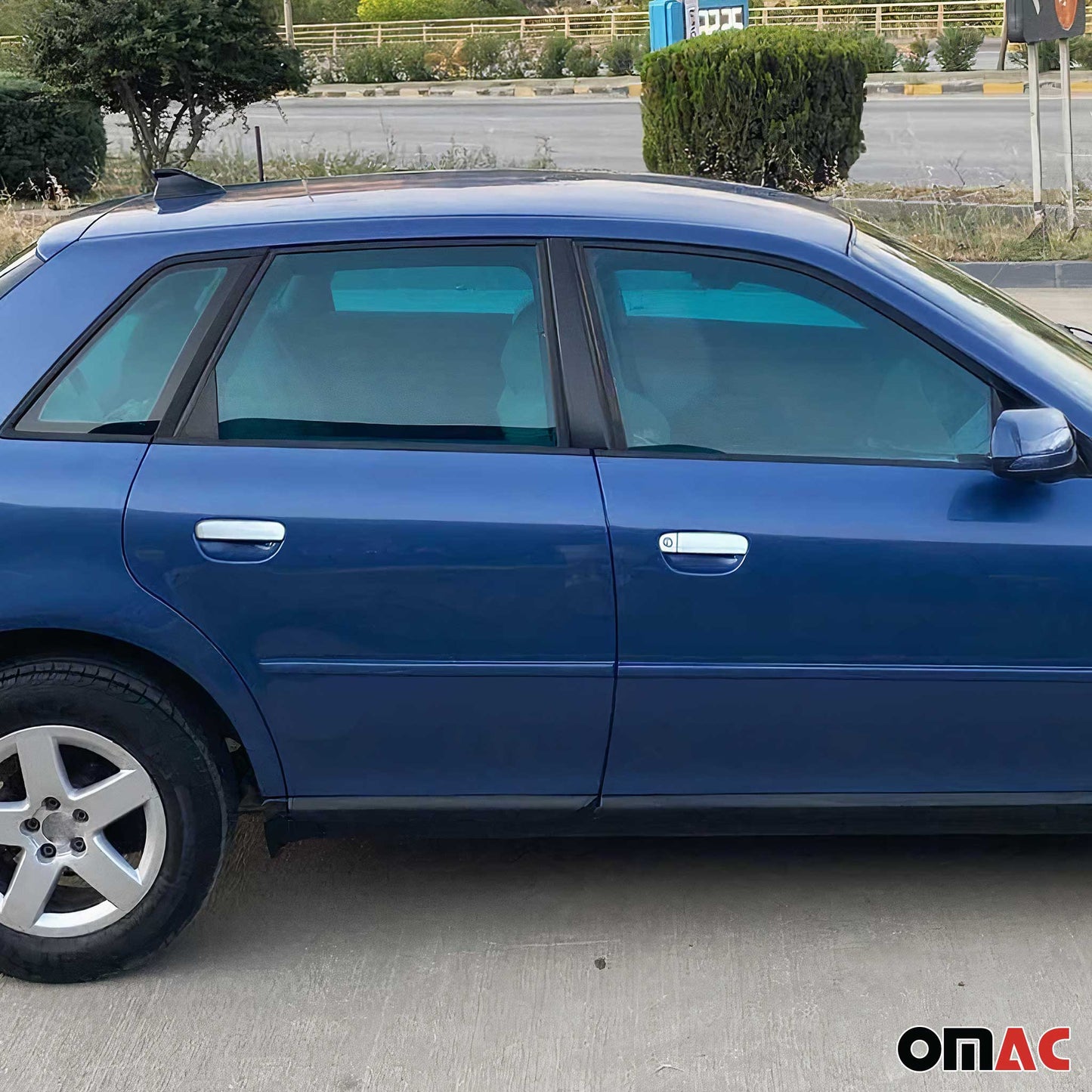 Türgriff Blende Türgriffkappen für Audi A3 8L1 1996-03 4tür Edelstahl Silber 6x