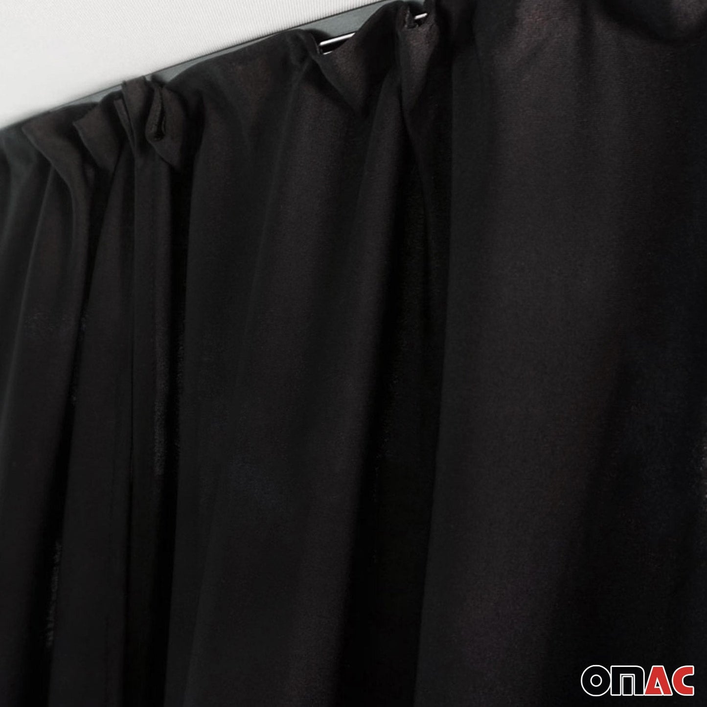 Perdele personalizate pentru parasolar despărțitor cabină Peugeot Boxer H3, negru