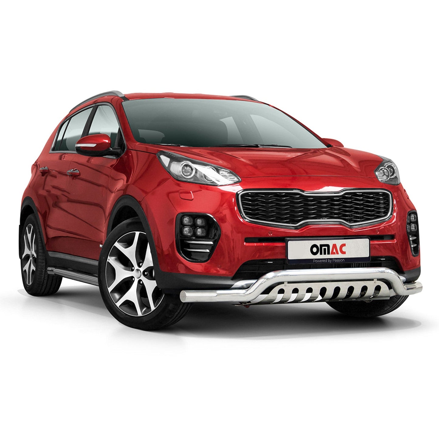 Bară de protecție față pentru Kia Sportage 2015-2018 cu ABE (omologare de tip germană) oțel argintiu