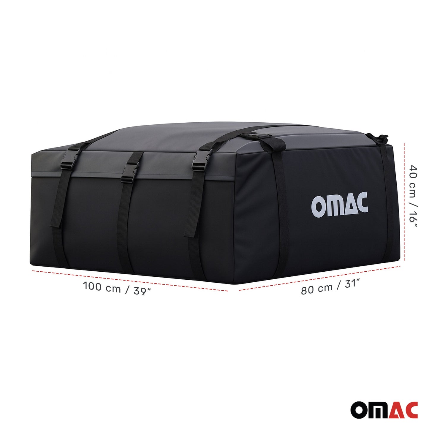 500L Dachbox Dachkoffer Faltbare Auto Dachtasche Gepäcktasche Aufbewahrungsbox