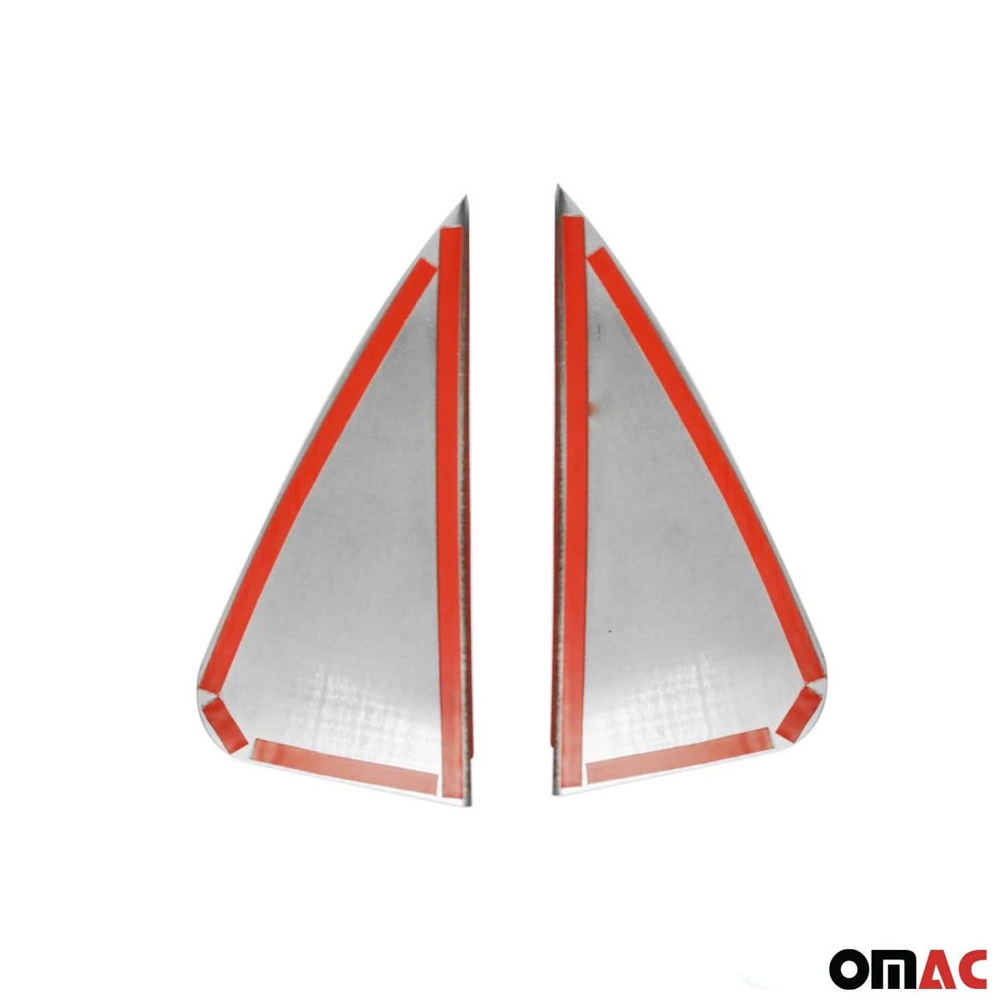 Ornamente triunghiulare geam pentru Daihatsu Terios 2006-2017 oțel inoxidabil cromat 2x