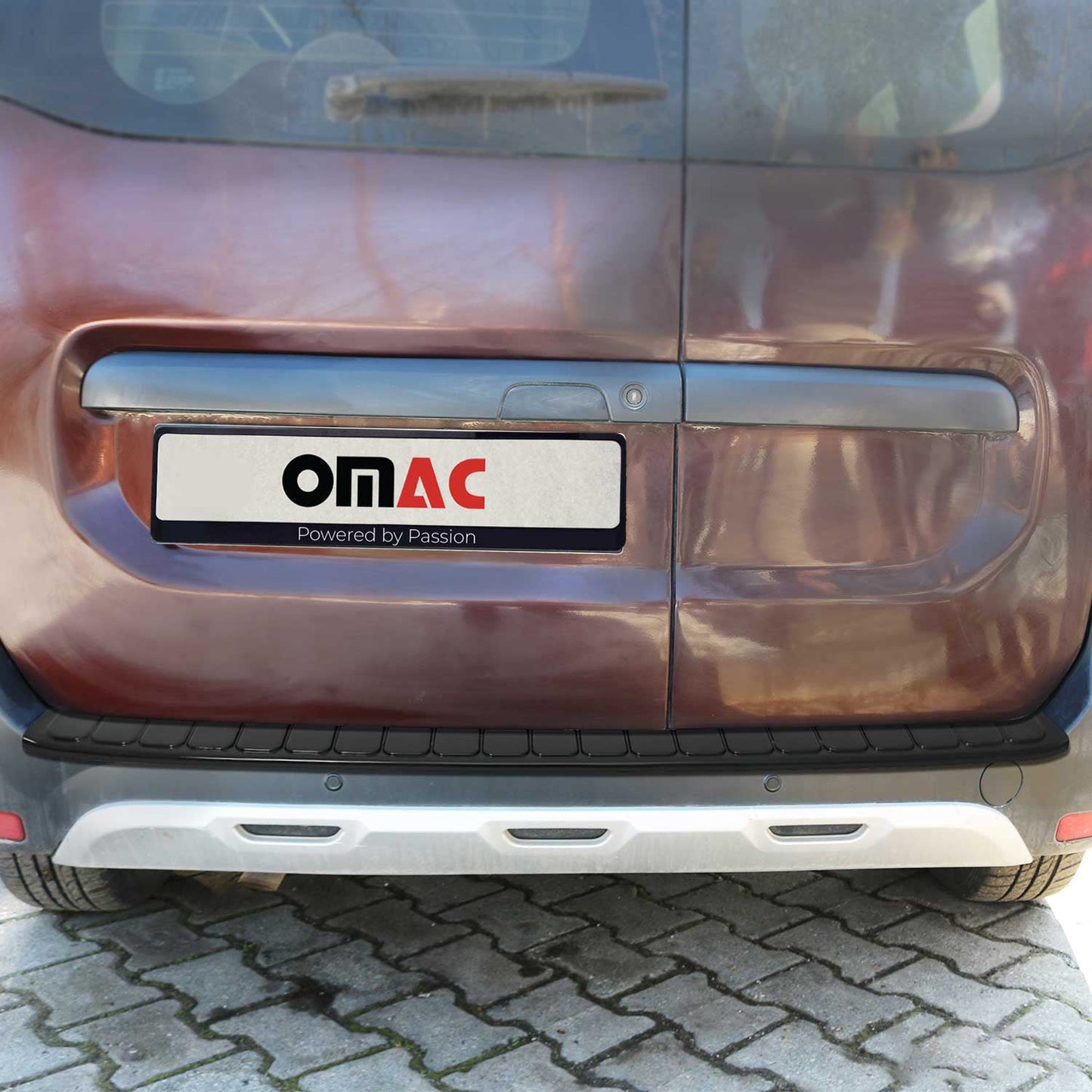 Ladekantenschutz für Dacia Dokker 2012-2023 ABS Glanz Schwarz