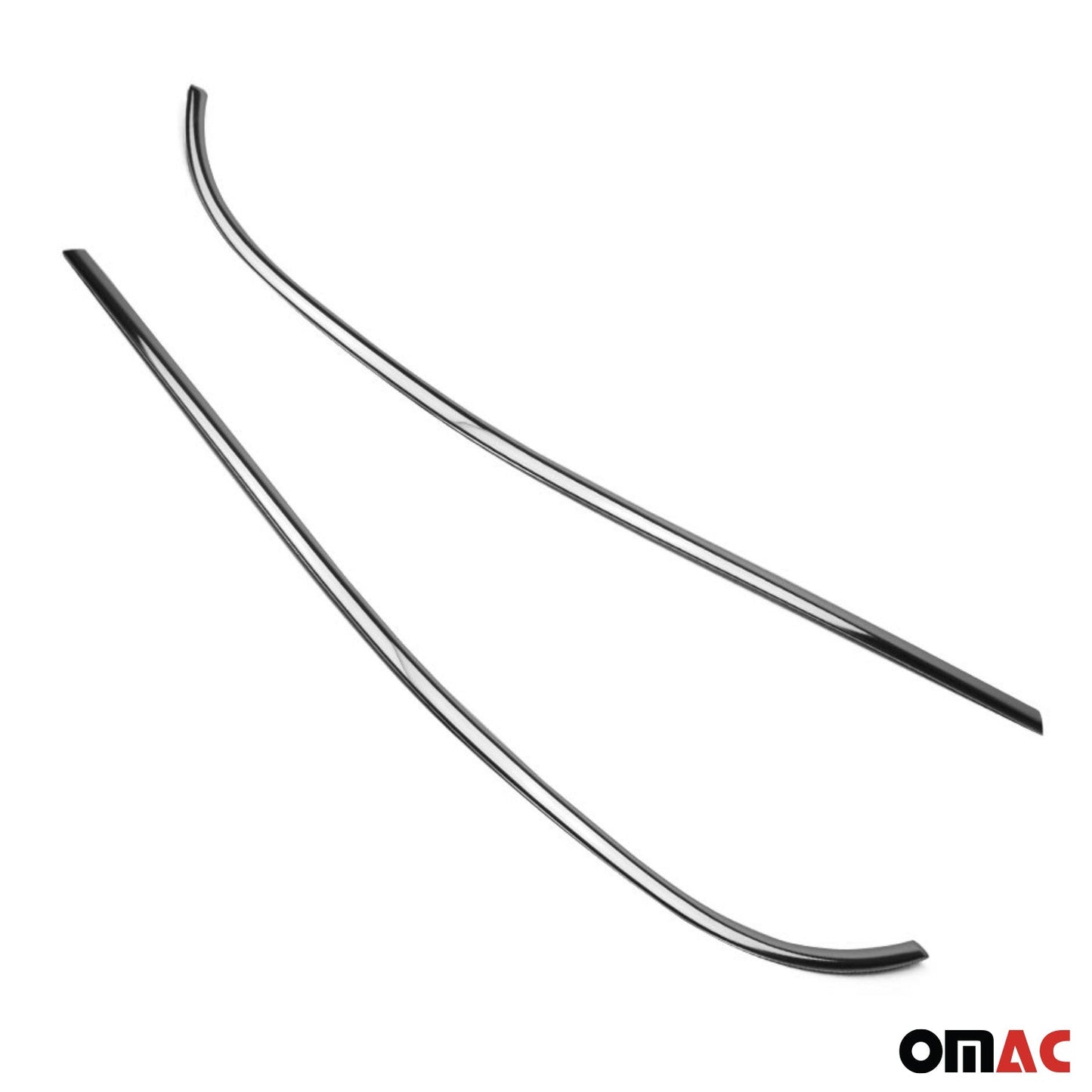 Fensterleisten Zierleisten für Peugeot Partner Citroen Berlingo 2008-2018 Chrom