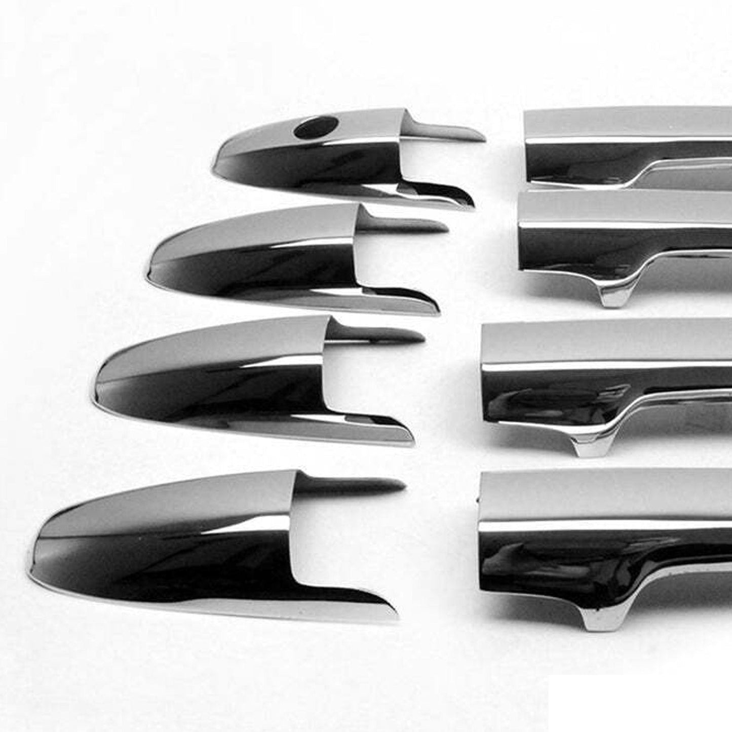 Ornamente mâner ușă pentru Honda Pilot 2008-2015, oțel inoxidabil cromat, 4 uși, 8 bucăți