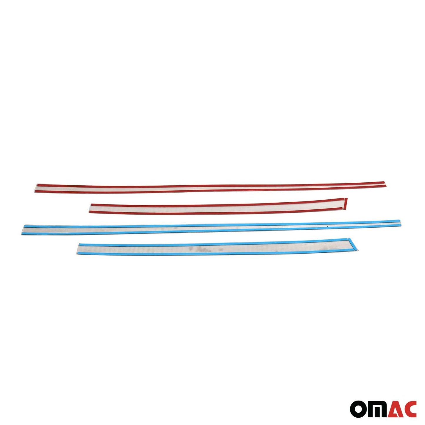 Seitentürleiste Türschutzleiste für VW Tiguan mk3 2024-2025 Edelstahl Chrom 4tlg