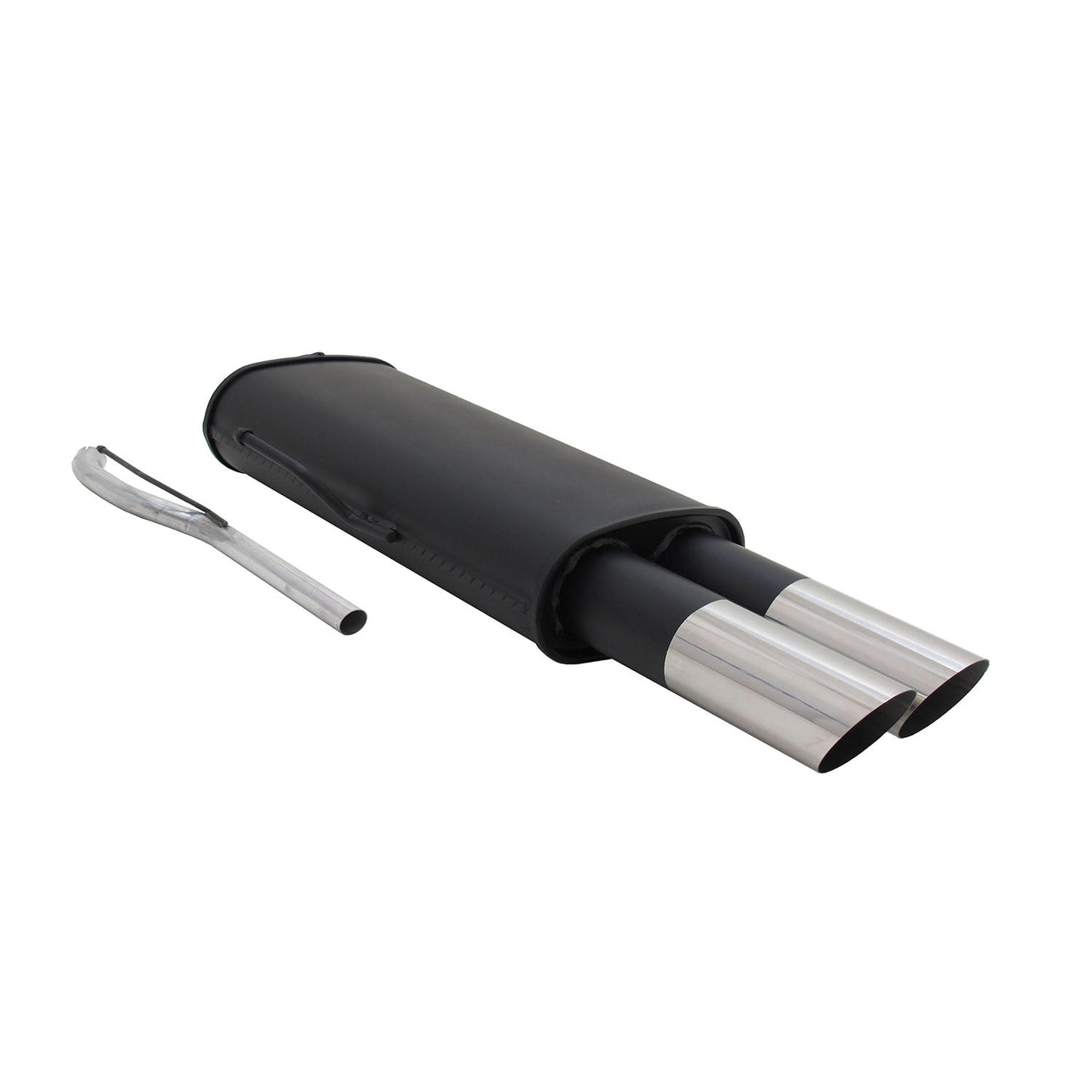 Novus Sportauspuff für VW Passat 35i 2x76mm MS-Design Endschalldämpfer mit ABE