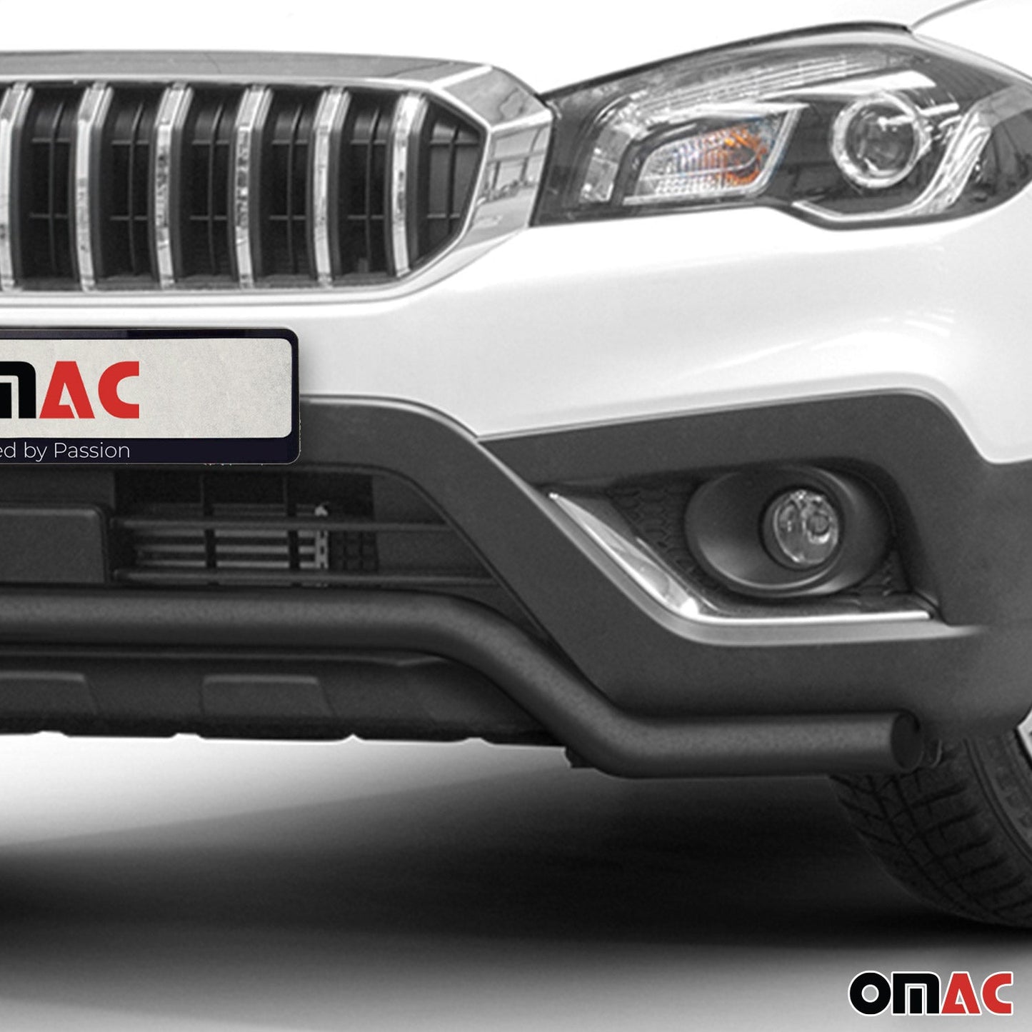 Bară de protecție față, bară de protecție față pentru Suzuki SX4 S-Cross 2016-2022, omologată ABE, neagră