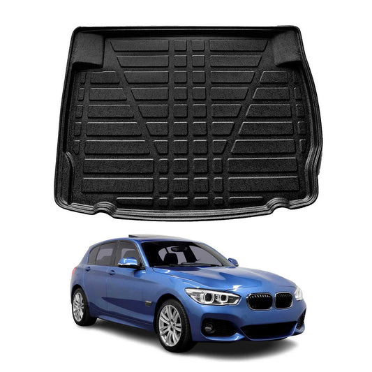 Kofferraumwanne Laderaumwanne für BMW 1er F20 F21 2011-2019 Gummi TPE Schwarz