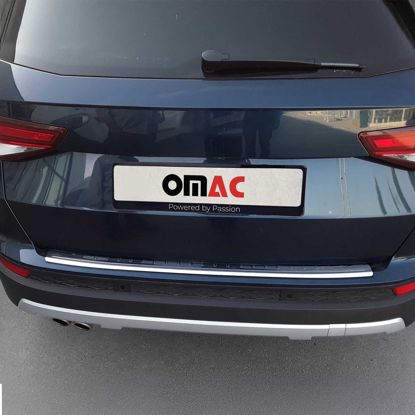 Ladekantenschutz Stoßstangenschutz für Cupra Ateca 2018-2021 Edelstahl Silber