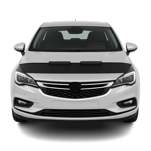 Protecție capotă anti-ciobituri pentru Opel Astra K 2015-2025, jumătate neagră