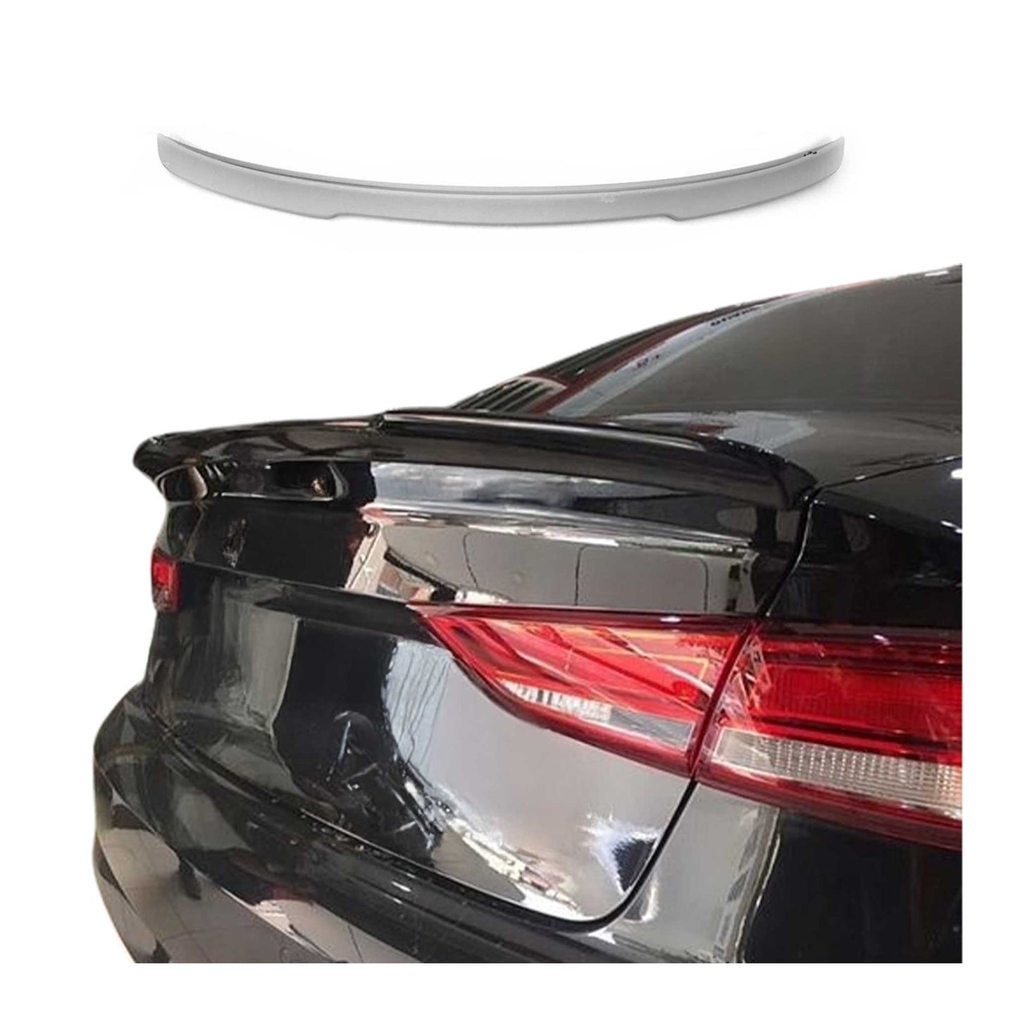 Spoiler spate, spoiler de plafon, spoiler pentru Audi A3 8V Sedan 2013-2020, amorsat
