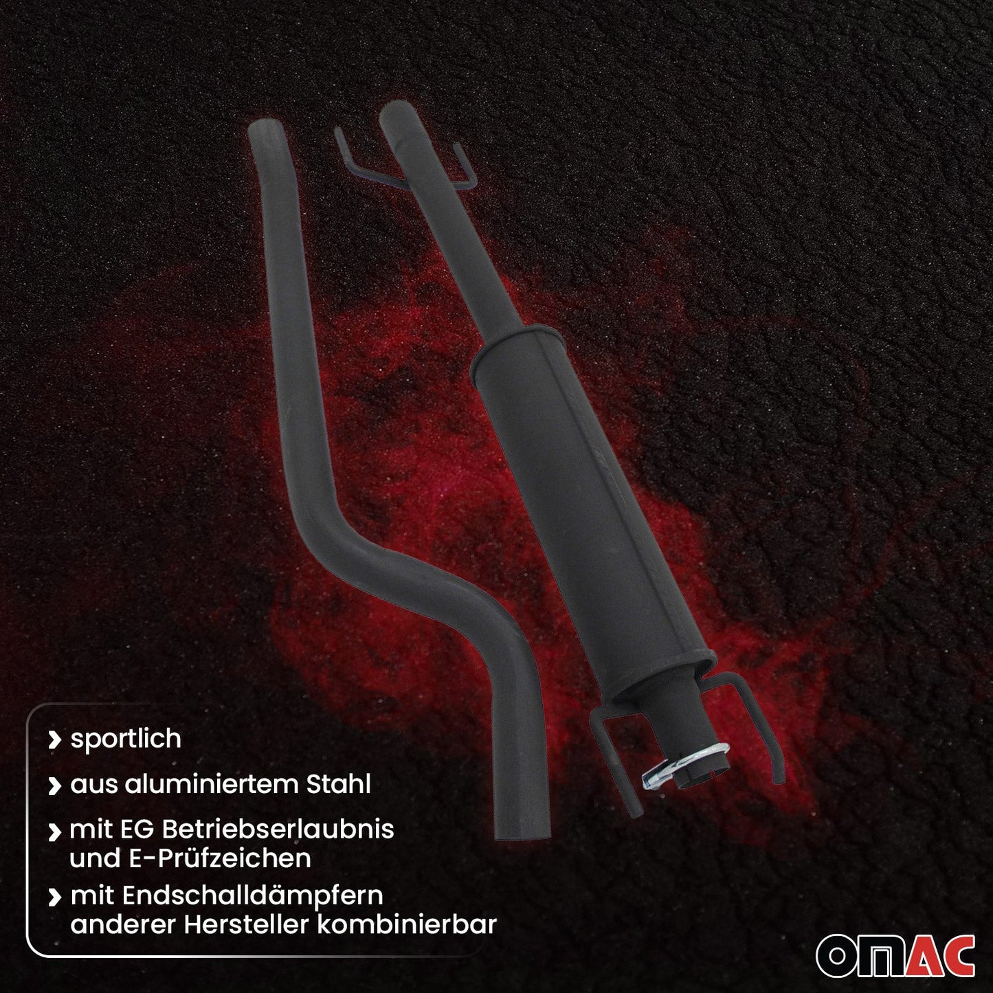 NOVUS Sport Vorschalldämpfer für Opel Astra H 1.4/1.6/1.8 EG Betriebserlaubnis