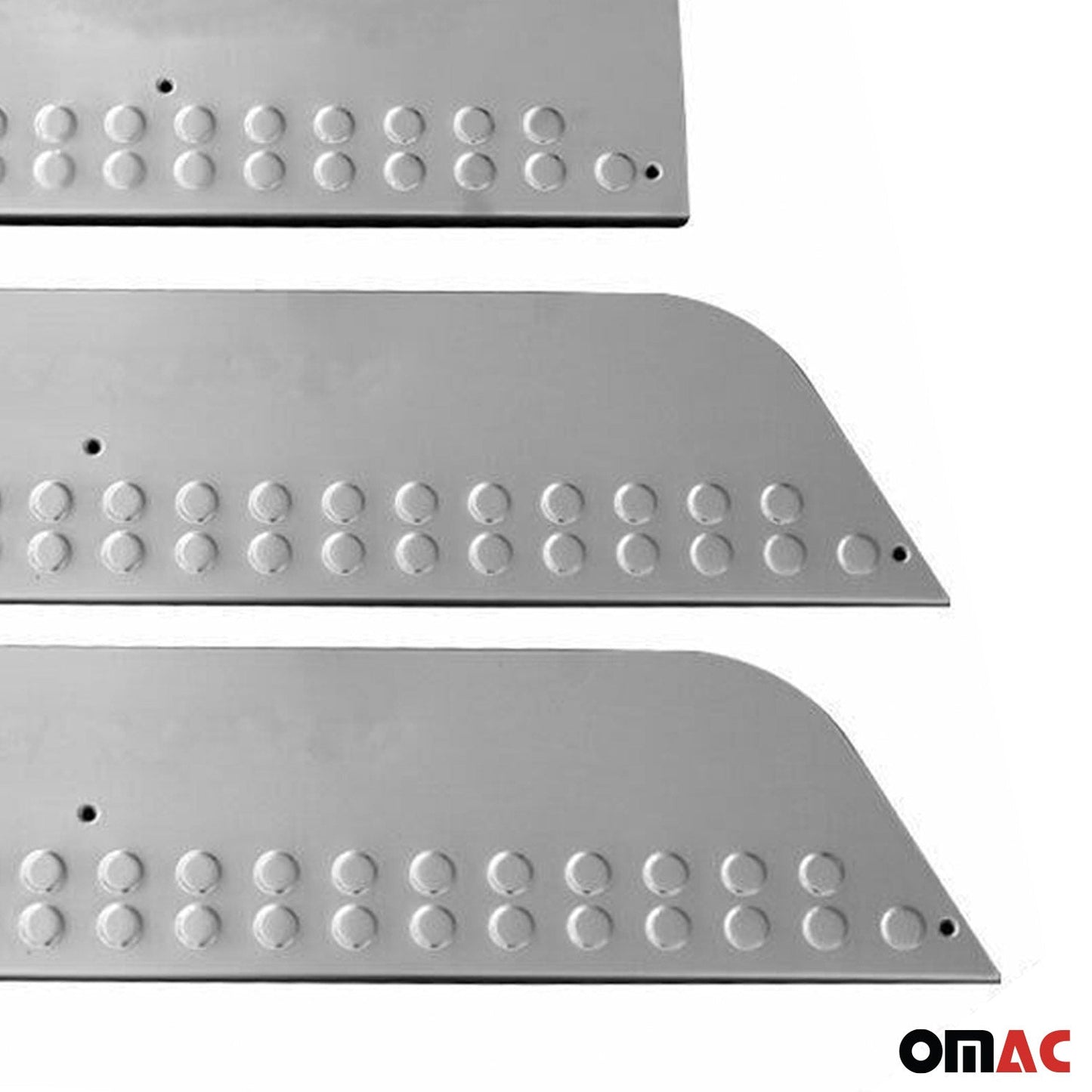 Ornamente prag ușă pentru VW Caravelle T4 1990-2003, oțel inoxidabil, argintiu, 3x