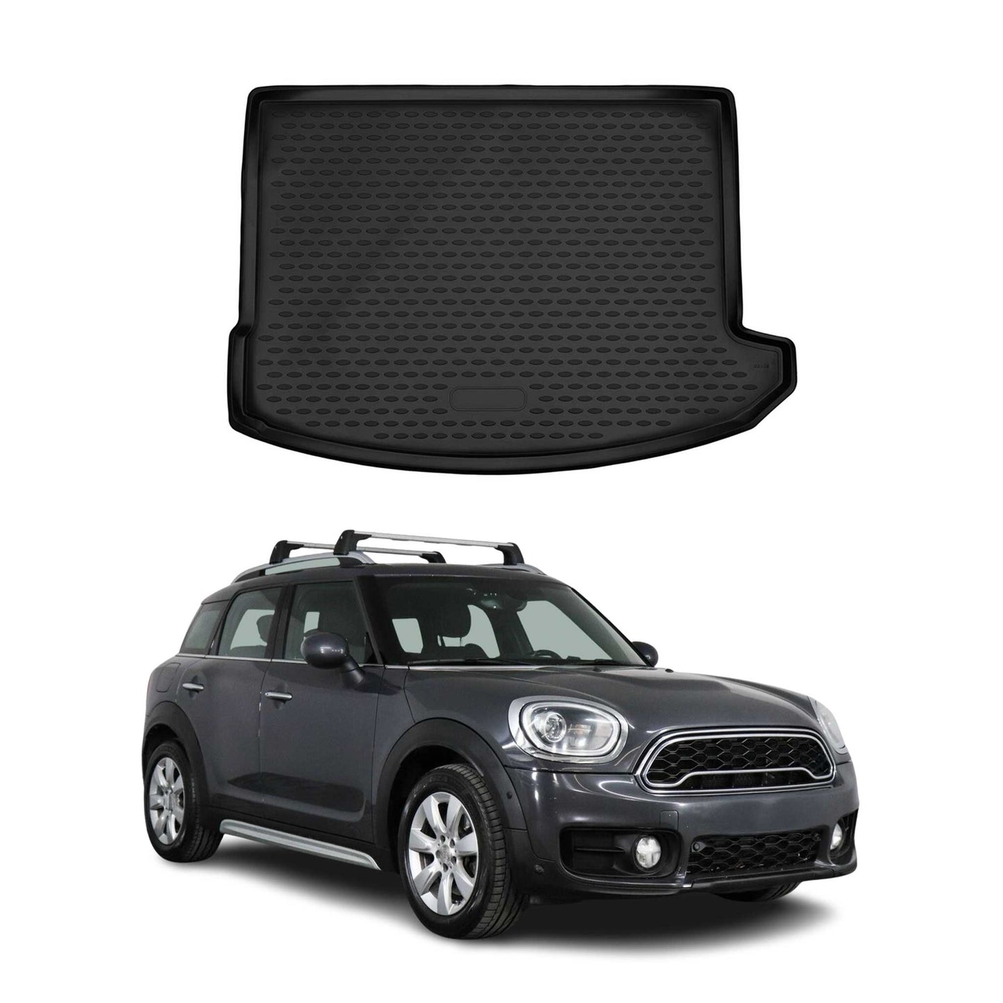 Kofferraummatte Kofferraumwanne für Mini Countryman F60 2016-2024 Gummi TPE