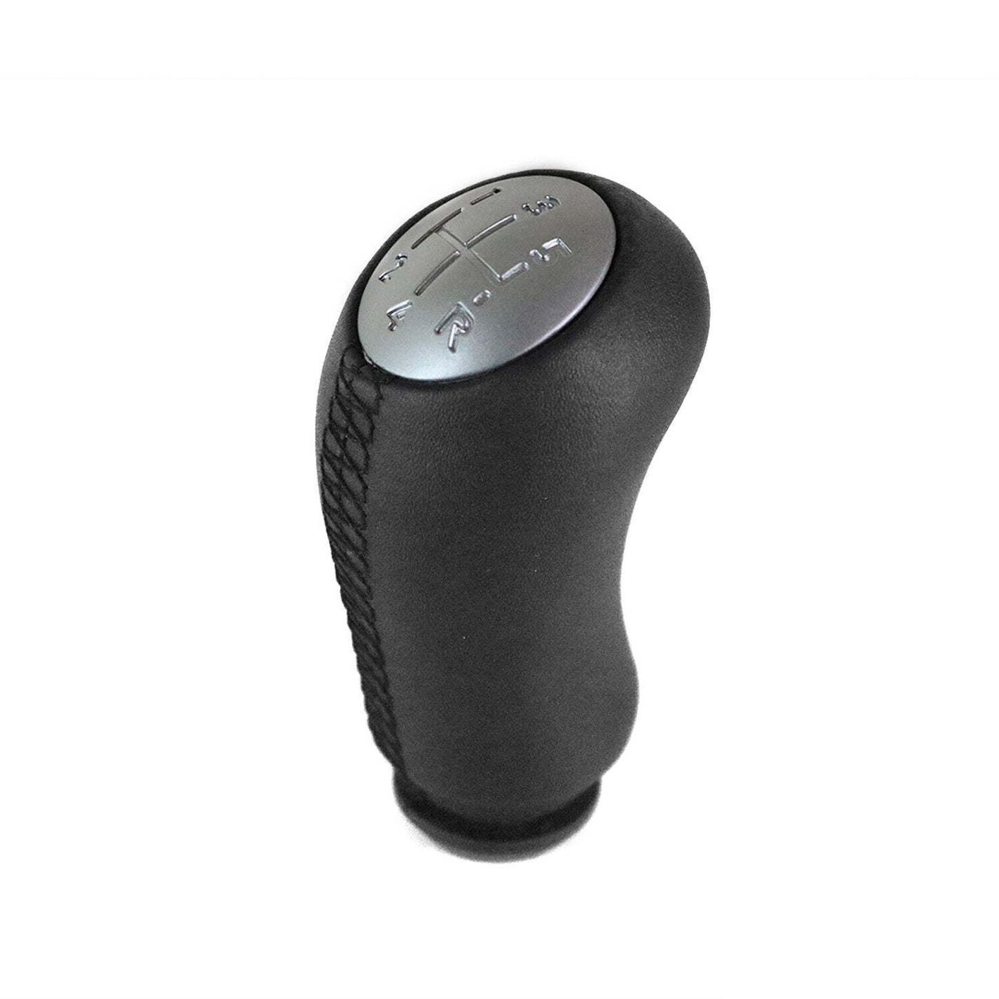 Schaltknauf Schaltknopf für Renault Clio 2012-2025 5 gang Kunstleder Schwarz
