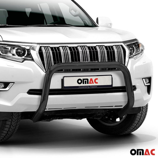 Frontbügel Frontschutz für Toyota Land Cruiser J15 2017-22 ABE Stahl Schwarz