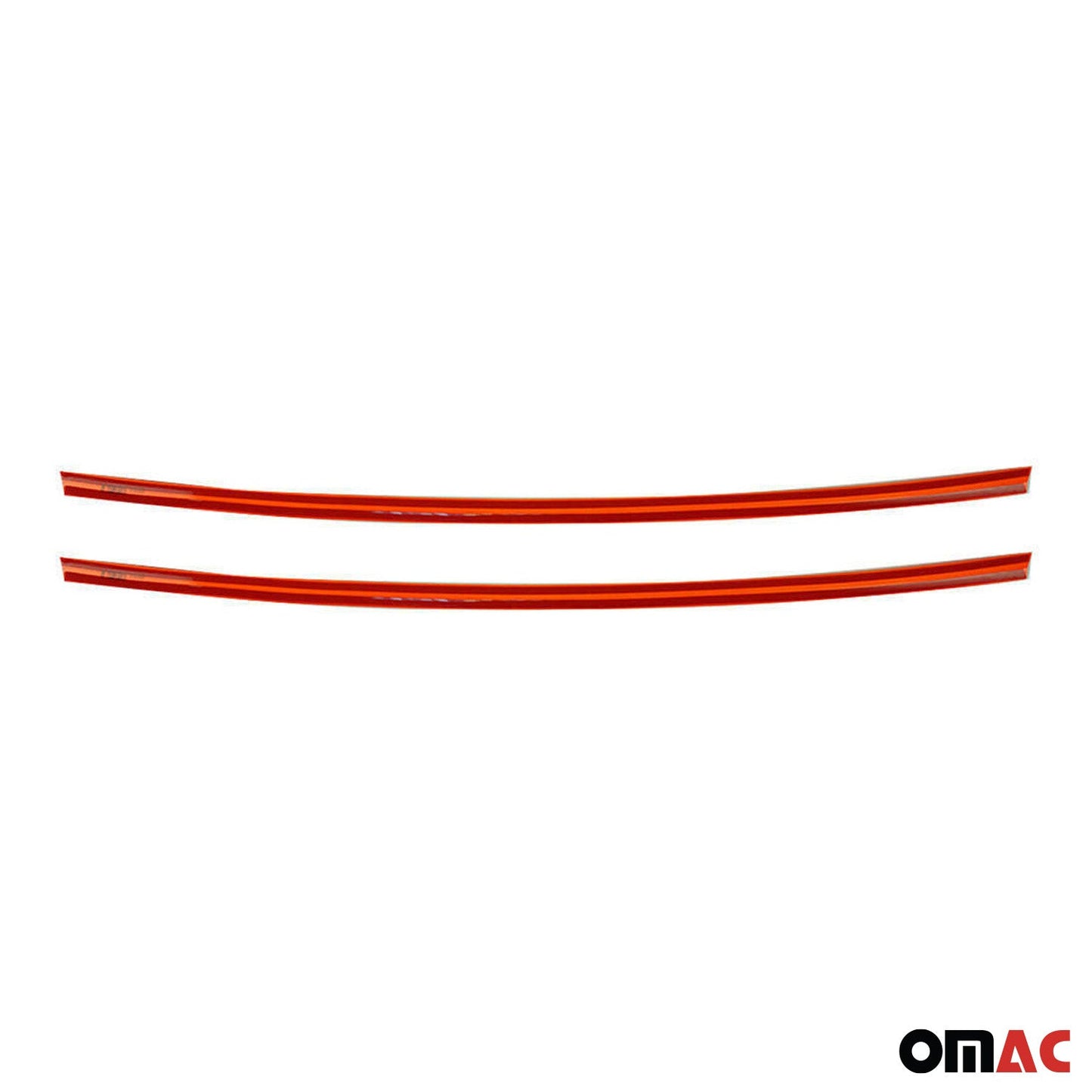 Kühlergrill Leisten für VW T6 Transporter Caravelle Multivan 2015-2019 Orange 2x