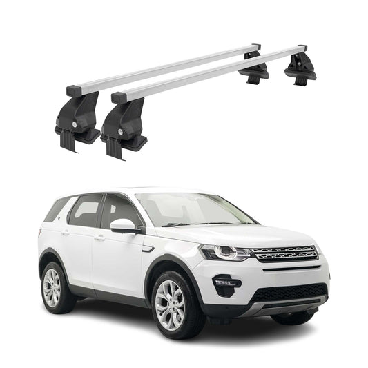 Menabo Dachträger für Land Rover Discovery Sport 2015-2019 50kg Stahl Silber 2x