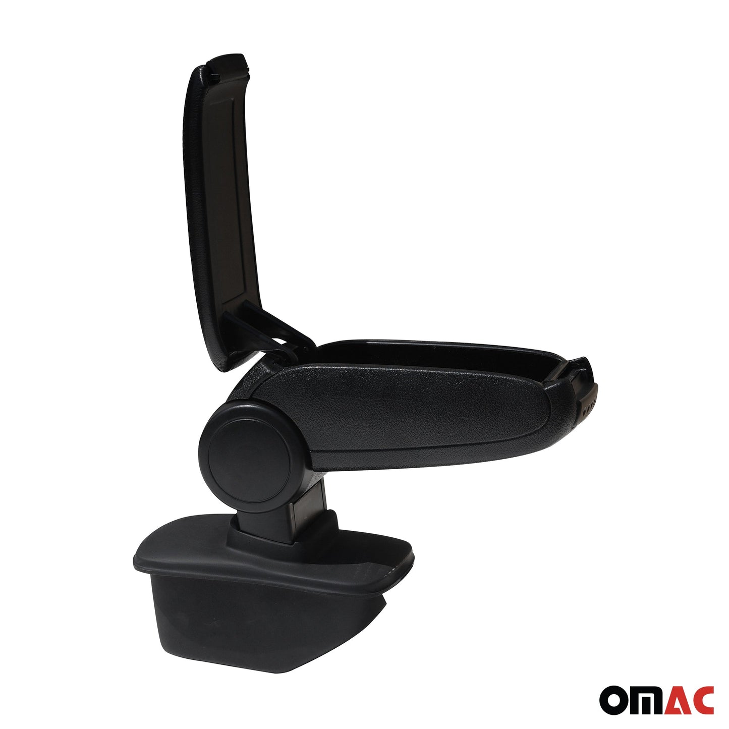 Mittelarmlehne Armlehne Mittelkonsole für Peugeot 308 2007-2014 PU-Leder Schwarz