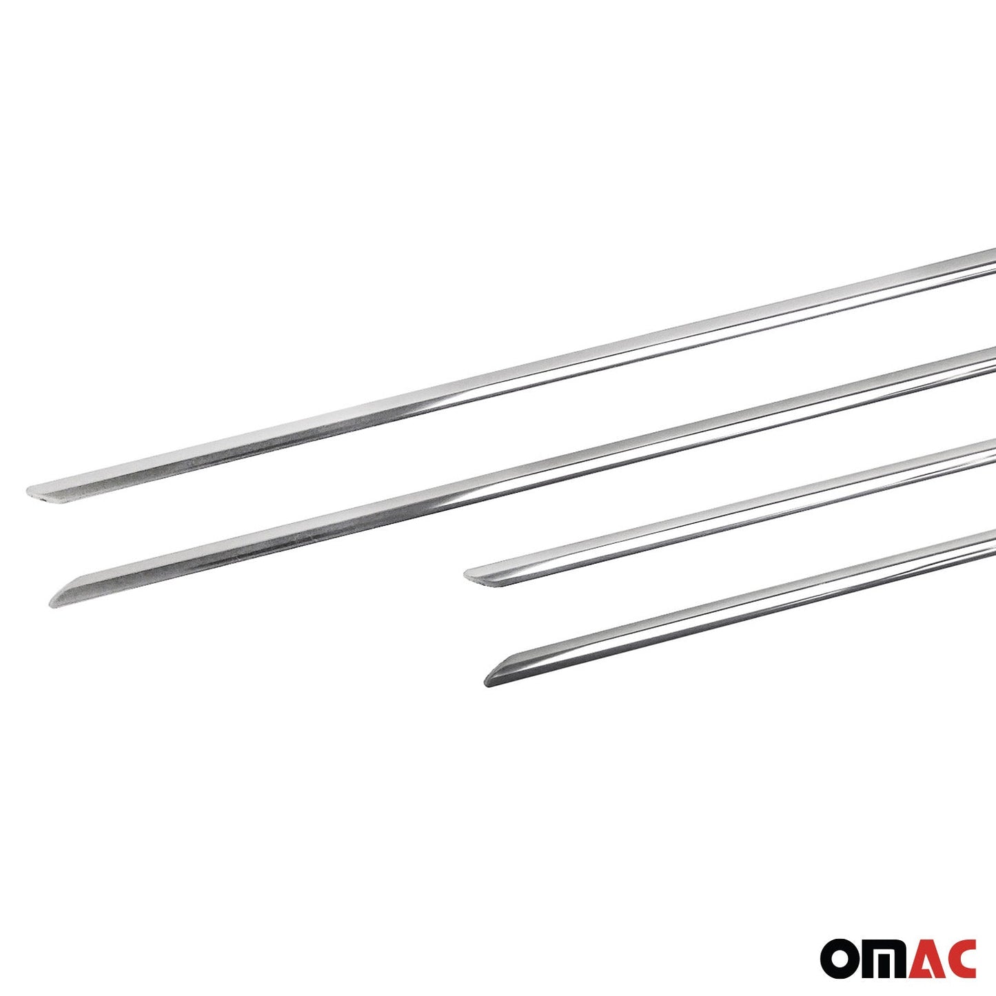 Seitentürleiste Türschutzleiste für Subaru Forester 2013-2019 Chrom Edelstahl 4x