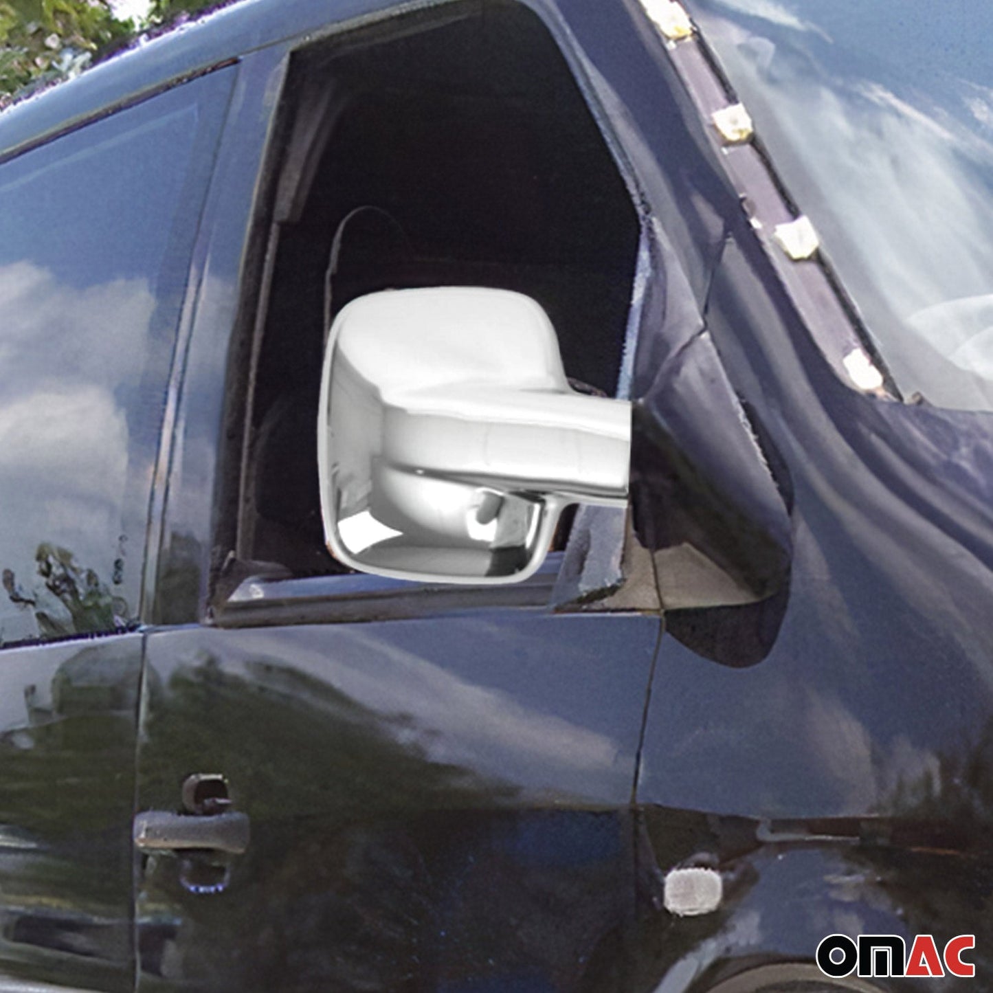 Osłony lusterek do Mercedesa Klasy V 638 1996-2003, chrom ABS