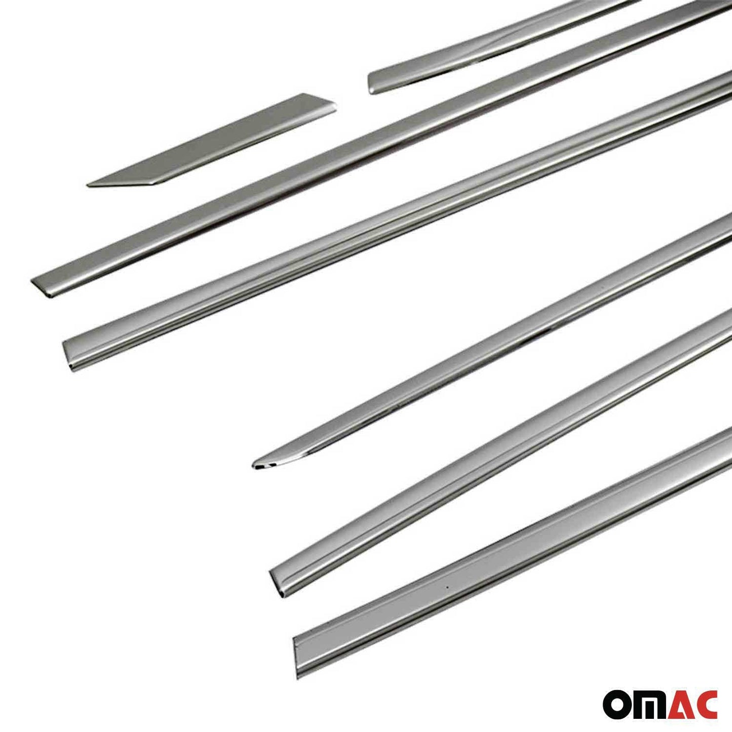 Fensterleisten Zierleisten für Peugeot 3008 2016-2025 Edelstahl Dunkel 8tlg