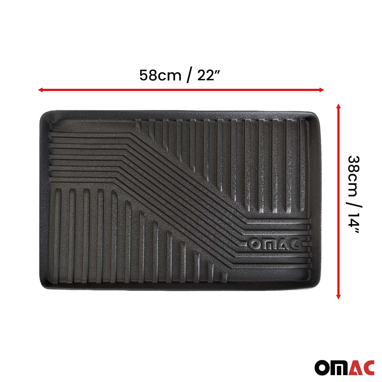 Protecție/tavă portbagaj cauciuc, multifuncțională, universală, 58 x 38 cm