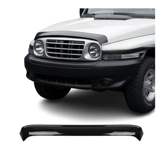 Motorhaube Deflektor Insektenschutz für Ssangyong Korando 1996-2006 Dunkel