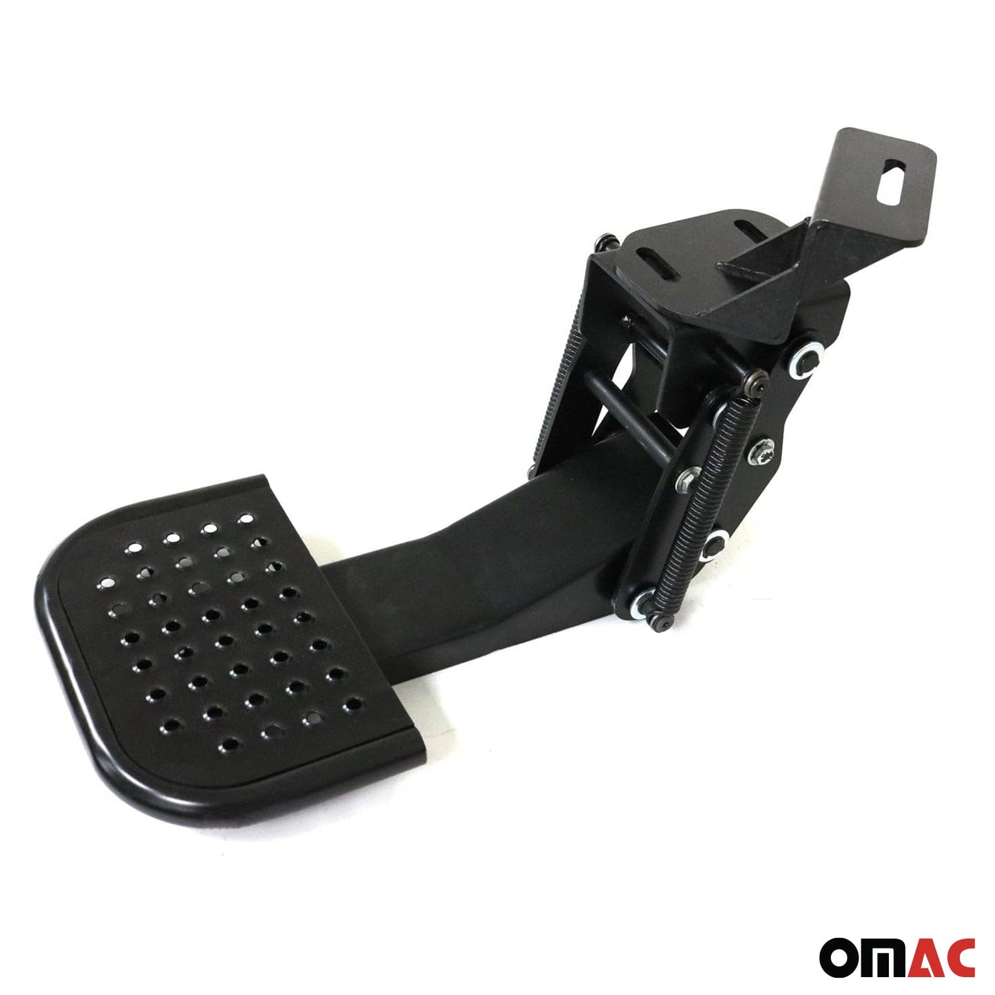 Treaptă spate, pliabilă pentru Toyota Hilux 2005-2015, metalică, neagră