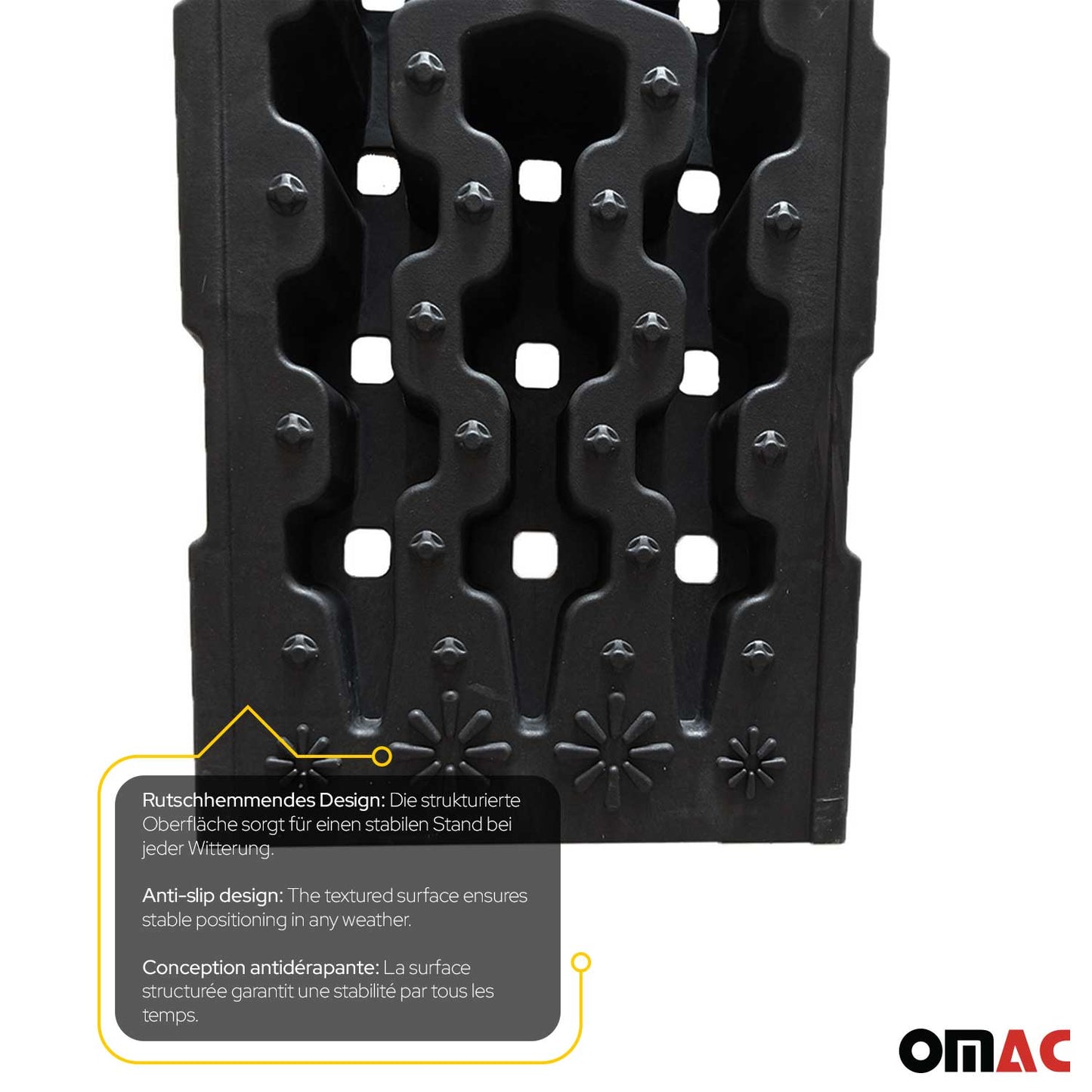 Auffahrrampe Auffahrkeile Stufenkeil für PKW Wohnwagen 5 tonne Autoreifen 2x