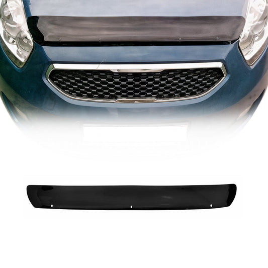 Motorhaube Deflektor Insekten Steinschlagschutz für Kia Venga 2009-2014 Dunkel