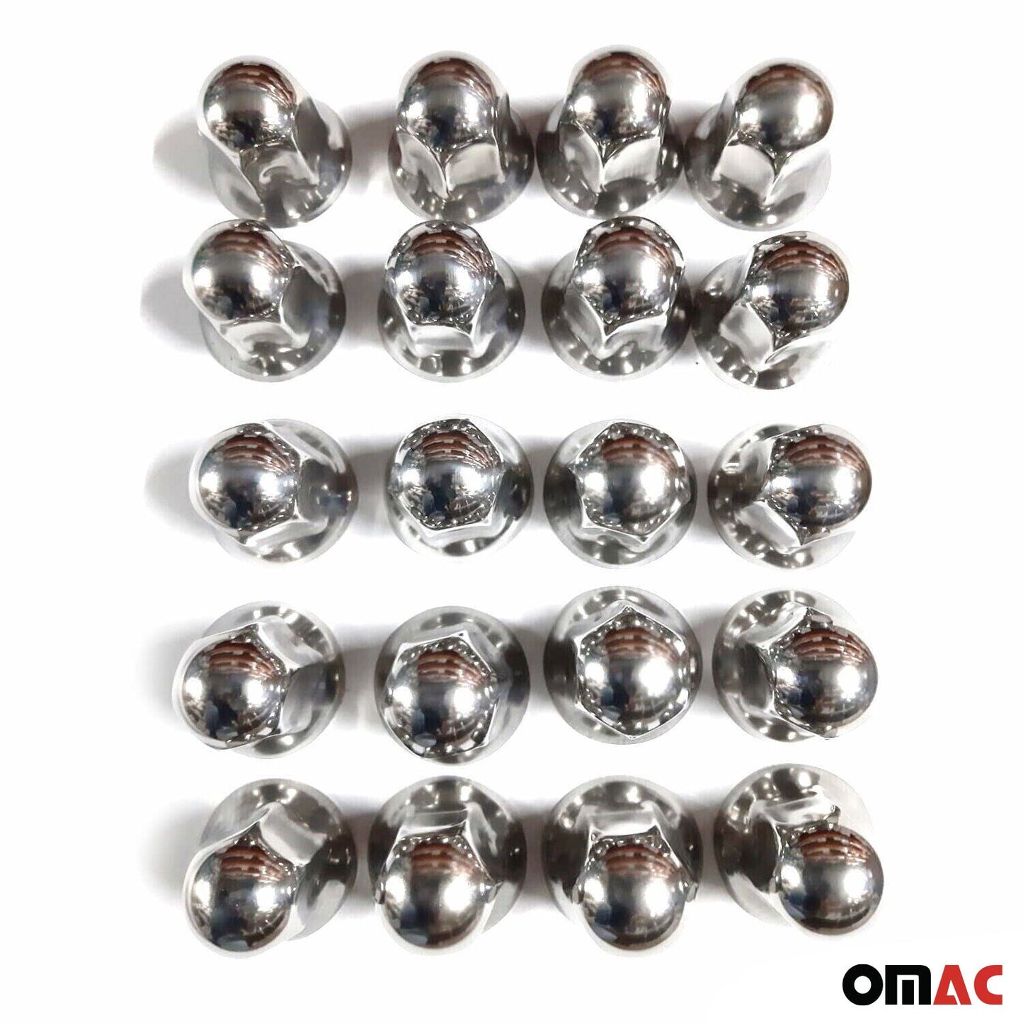 20 x 33 mm Osłony nakrętek kół ciężarówek Osłona śrub kół Osłona ochronna ABS