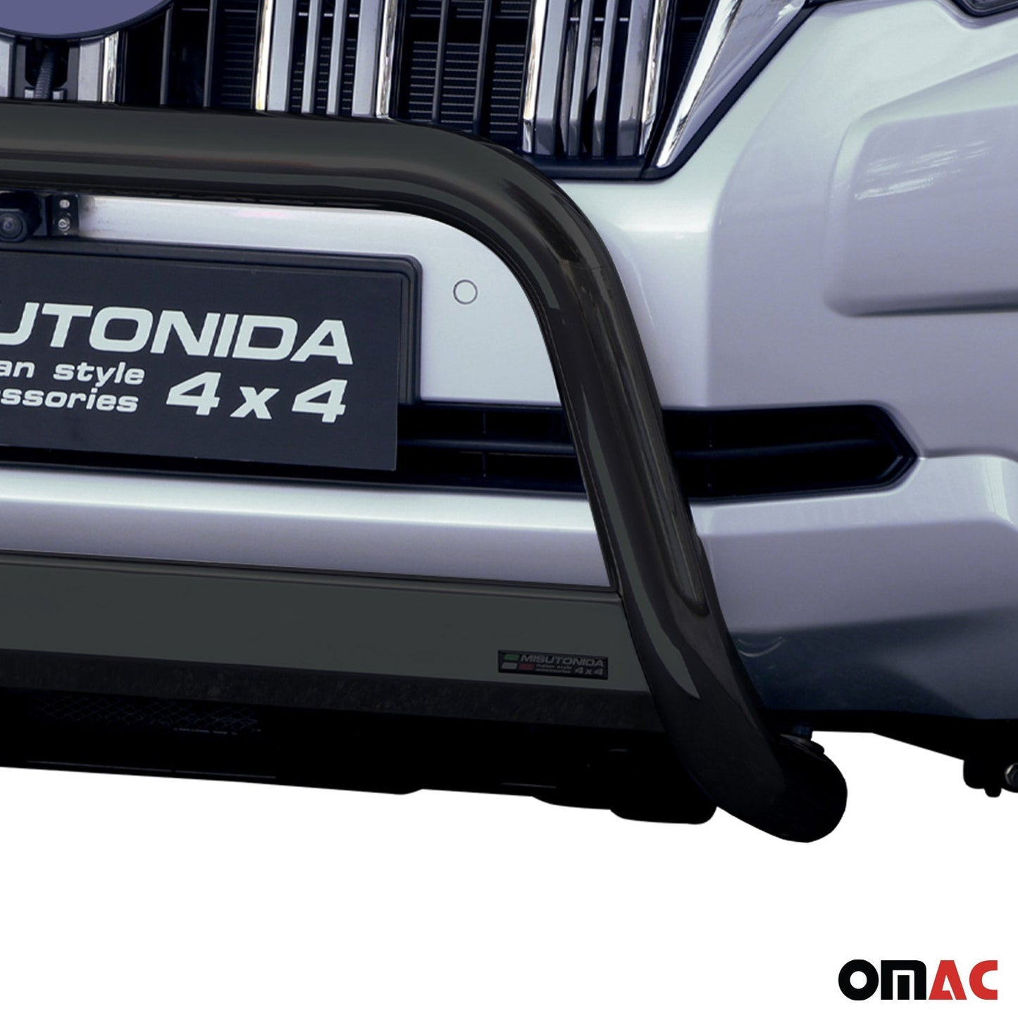 Frontbügel Frontschutz für Toyota Land Cruiser Prado J150 2018-2025 ø63 Schwarz