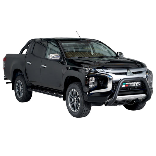 Frontbügel Frontschutzbügel für Mitsubishi L200 2019-2025 ø76mm Stahl Schwarz