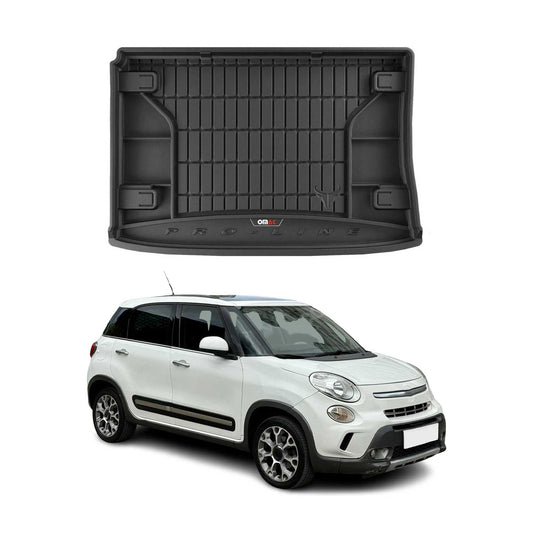 OMAC Gummi Kofferraumwanne für Fiat 500L Trekking 2012-2024 TPE Laderaumwanne