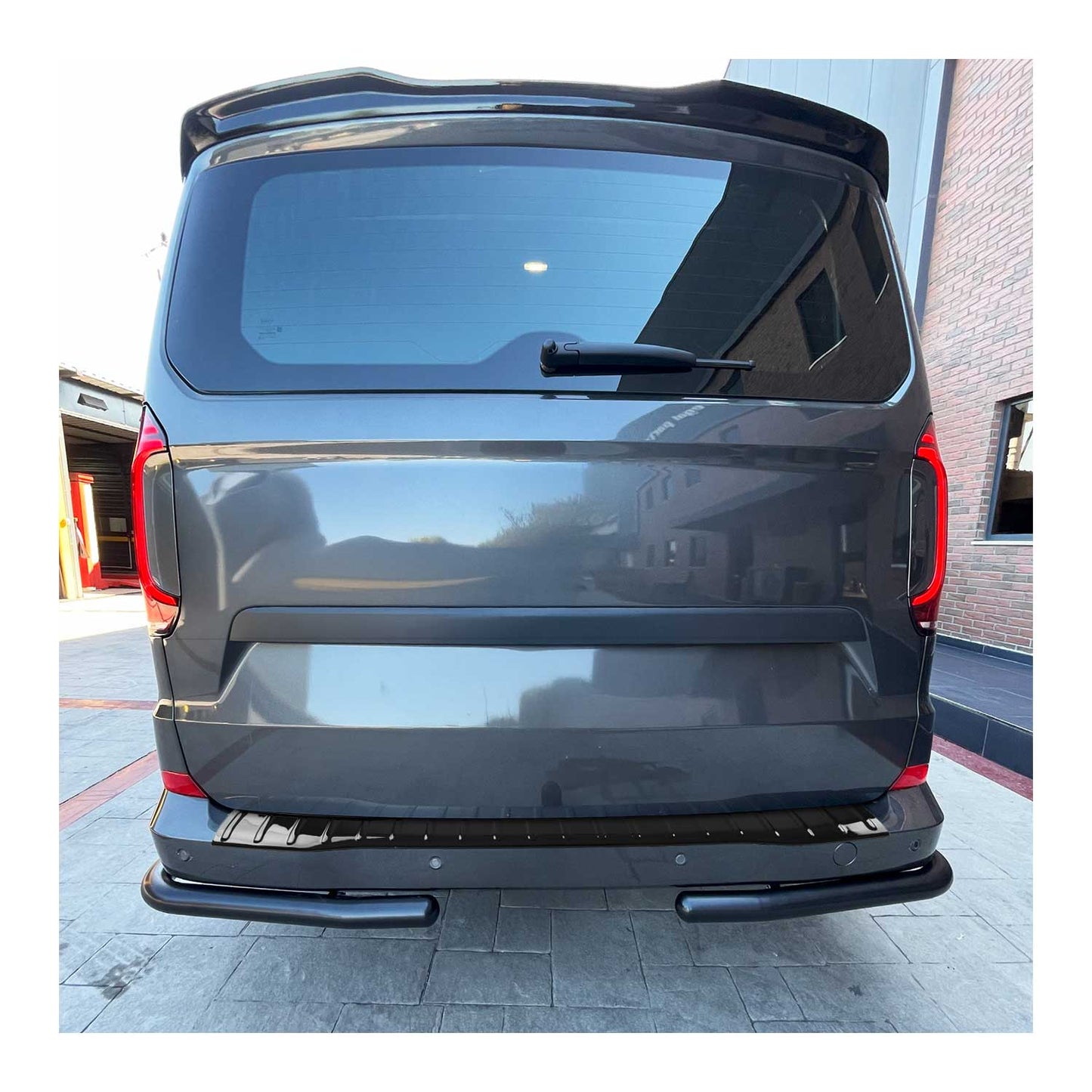 Apărătoare prag/bară de protecție pentru VW T7 Multivan 2021-2025, ABS lucios, 1 bucată